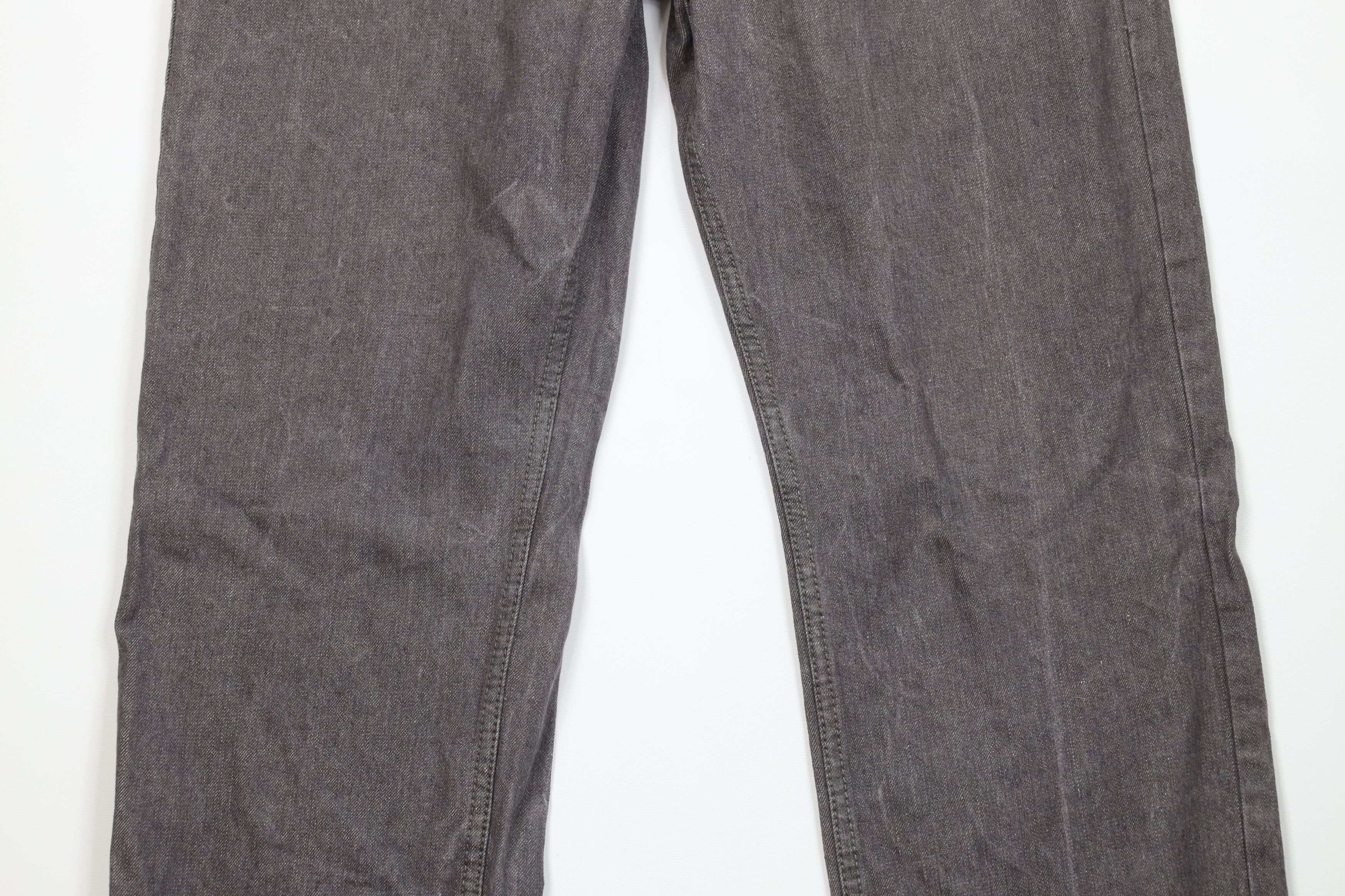Vintage Vintage 90s Y2K Streetwear Fit Wide Leg Denim Jeans Gray Size US 36 / EU 52 - 3 Thumbnail