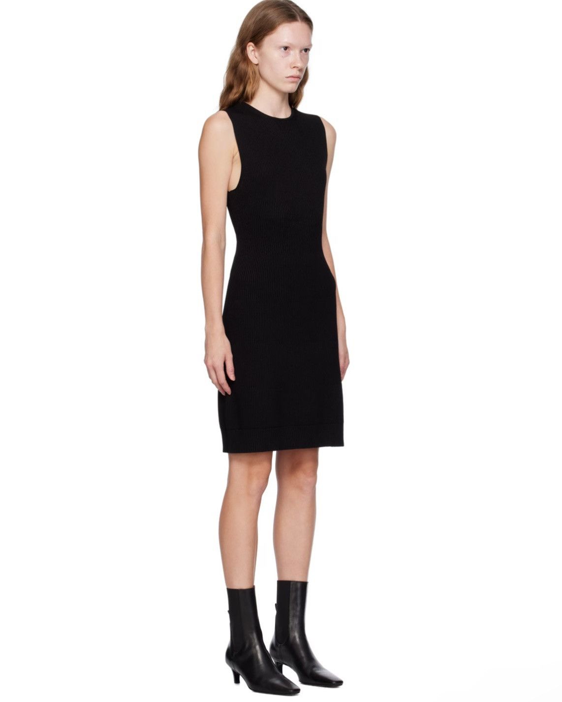 Toteme TOTEME Black Contour Minidress size M Size M / US 6-8 / IT 42-44 - 2 Thumbnail