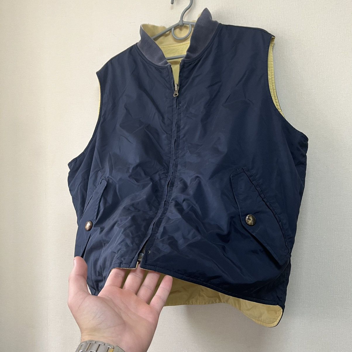 Loro Piana Vintage Loro Piana Quilted Vest Nylon Size US L / EU 52-54 / 3 - 10 Thumbnail