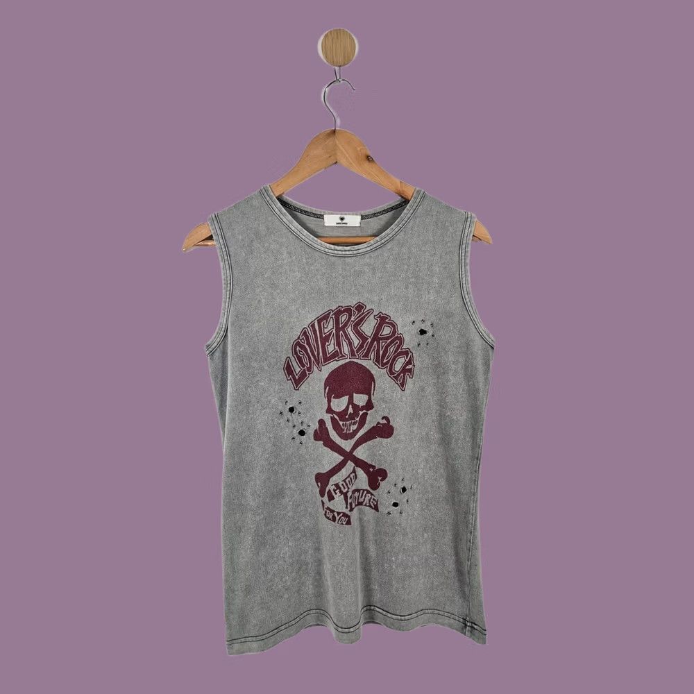 Super Lovers T-Shirt Mens S Gray Tank Shirt, Men’s