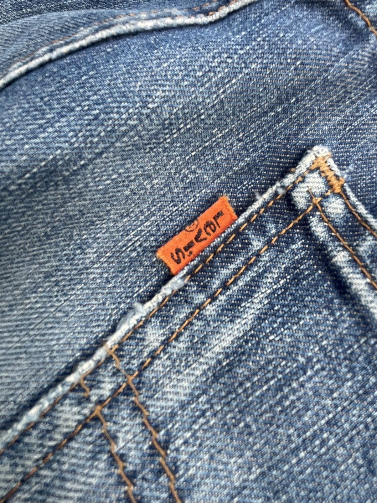 Levi's Vintage 90’s Levis 607 Orange Tab Distresed Denim Size US 34 / EU 50 - 14 Thumbnail