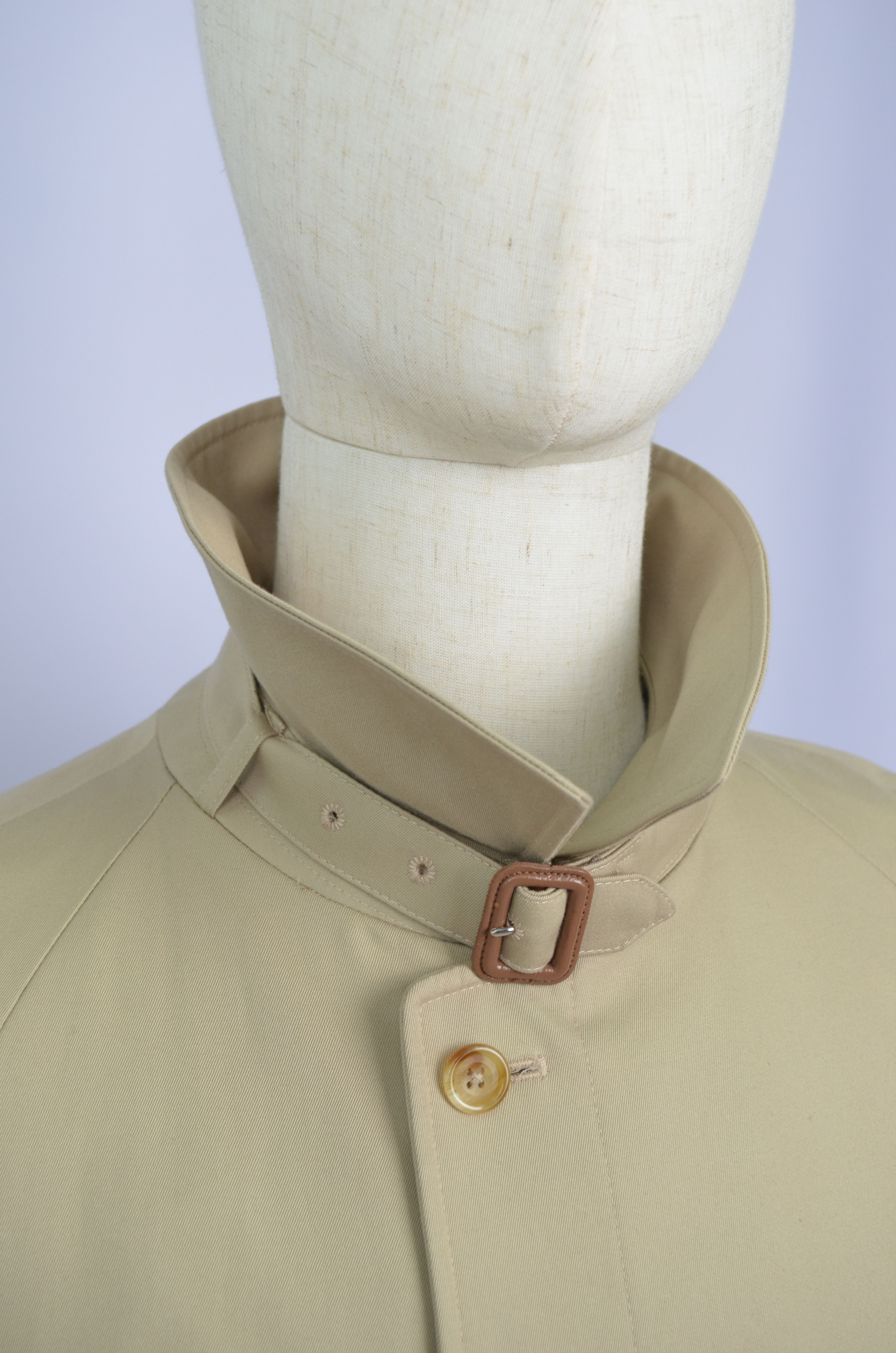 Aquascutum × Vintage Aquascutum London Trench Coat Aqua 5 Vintage Sz 38 S/M Size US M / EU 48-50 / 2 - 11 Thumbnail