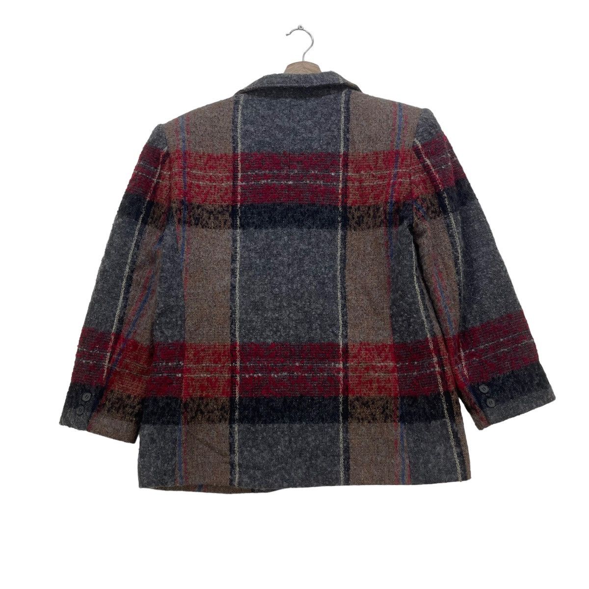 Vintage Individual Designer From Japan Takeo Nishida Wool Jacket Size M / US 6-8 / IT 42-44 - 2 Thumbnail