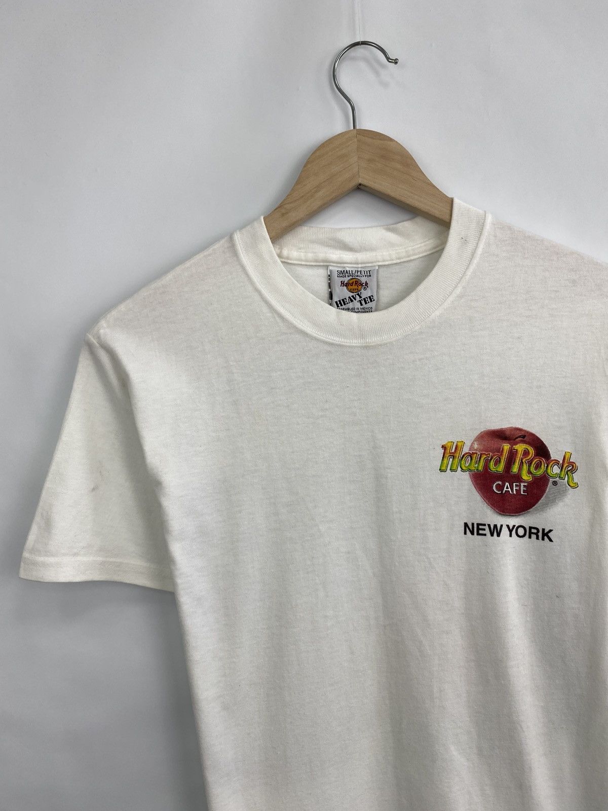 Hard Rock Cafe 🇺🇸 Vintage 90s Hard Rock Cafe New York T-Shirt USA Retro Rare Size US S / EU 44-46 / 1 - 7 Thumbnail