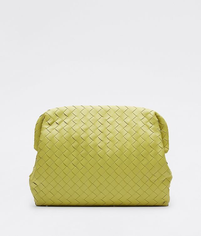 Bottega Veneta o1w1db10525 Size: OS / Clasp Pouch in Yellow Size ONE SIZE - 1 Thumbnail
