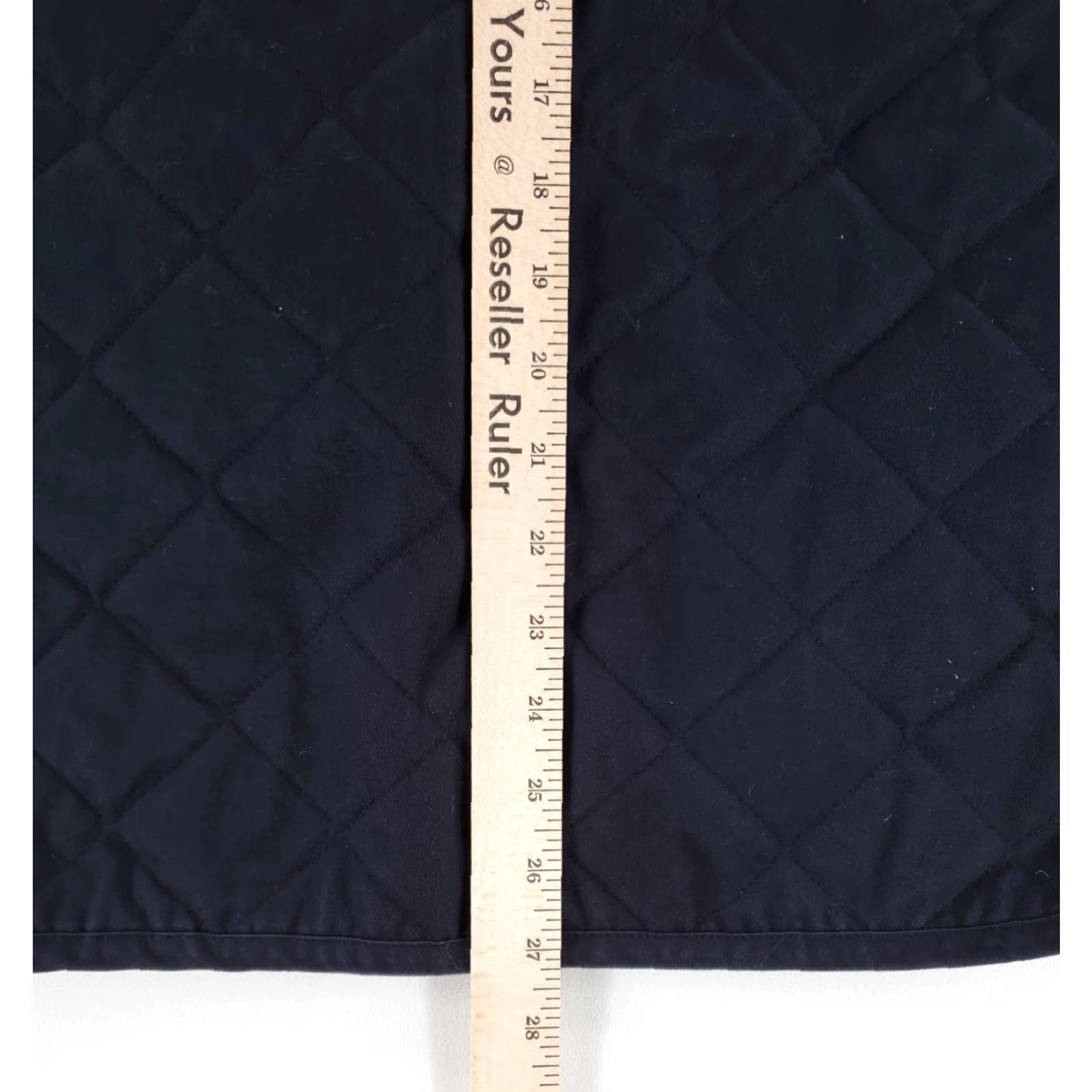 Banana Republic Banana Republic Quilted Full Zip Vest Jacket Corduroy Collar Black Mens S Size US S / EU 44-46 / 1 - 5 Thumbnail