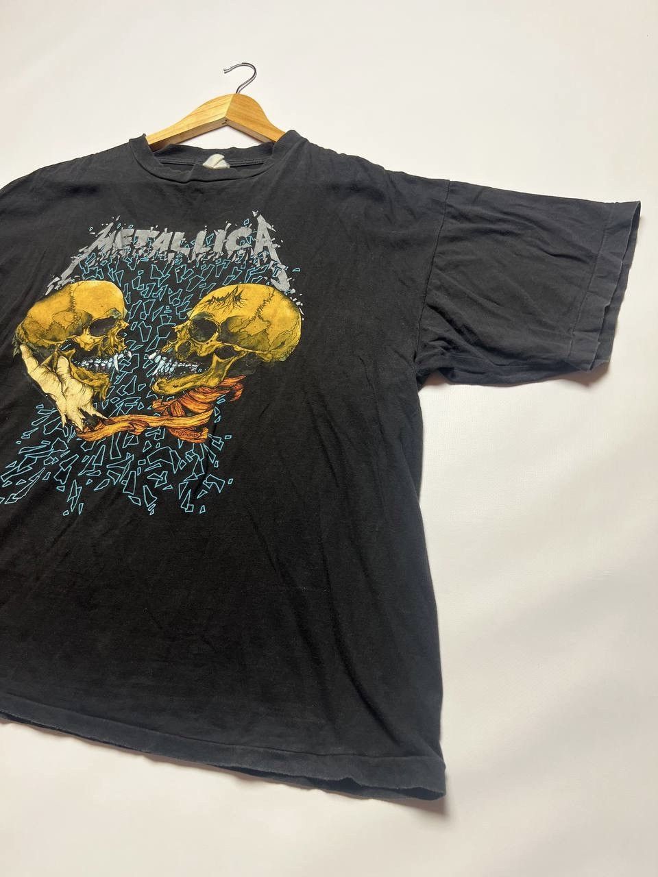 Brockum RARE 1991 Metallica "Sad But True" Tour Shirt Pushead Size US XL / EU 56 / 4 - 4 Thumbnail