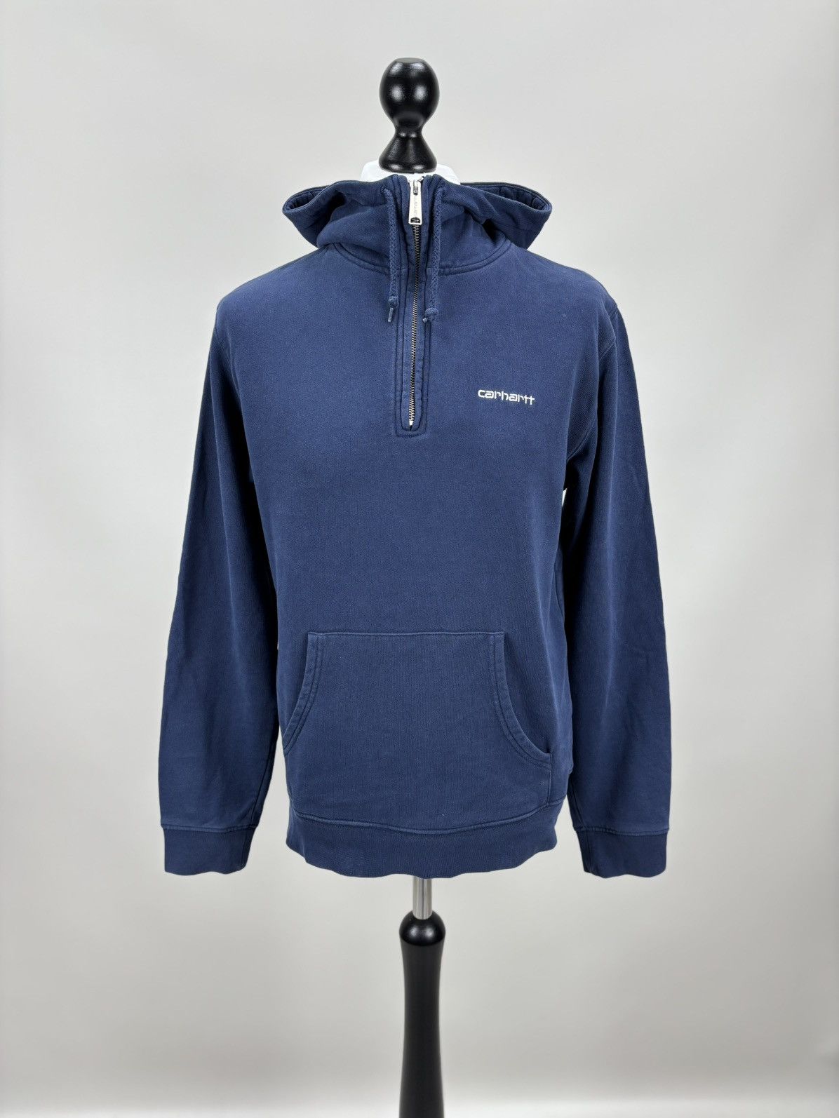 Carhartt Mens hoodie Carhartt Size M Color Blue Size US M / EU 48-50 / 2 - 1 Thumbnail