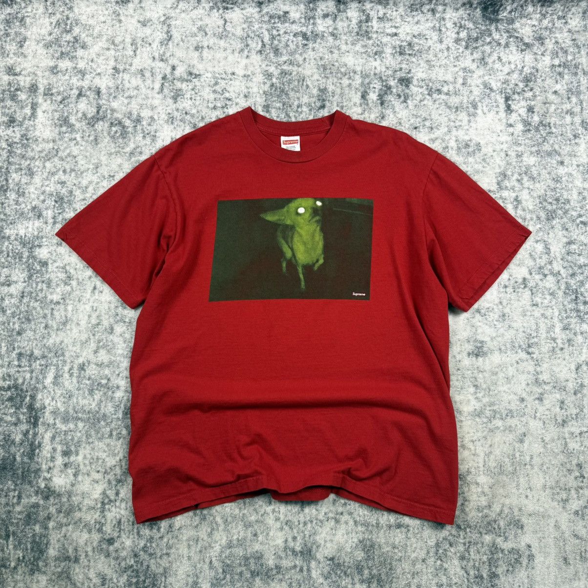 Supreme FW08 Supreme Bad Brains i against i Punk Band Red T Shirt