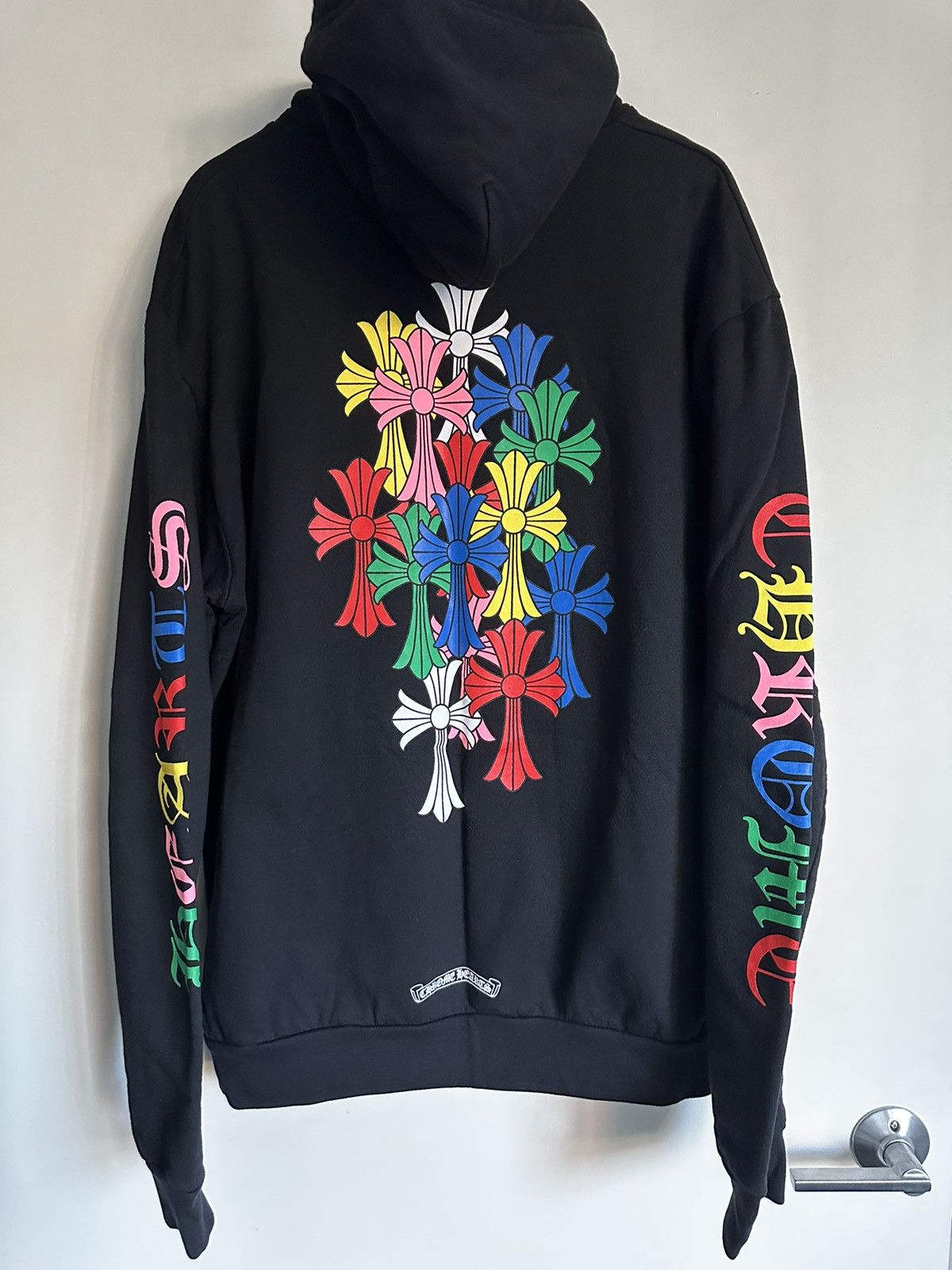 Chrome Hearts Chrome Hearts Multi Color Cross Hoody | Grailed