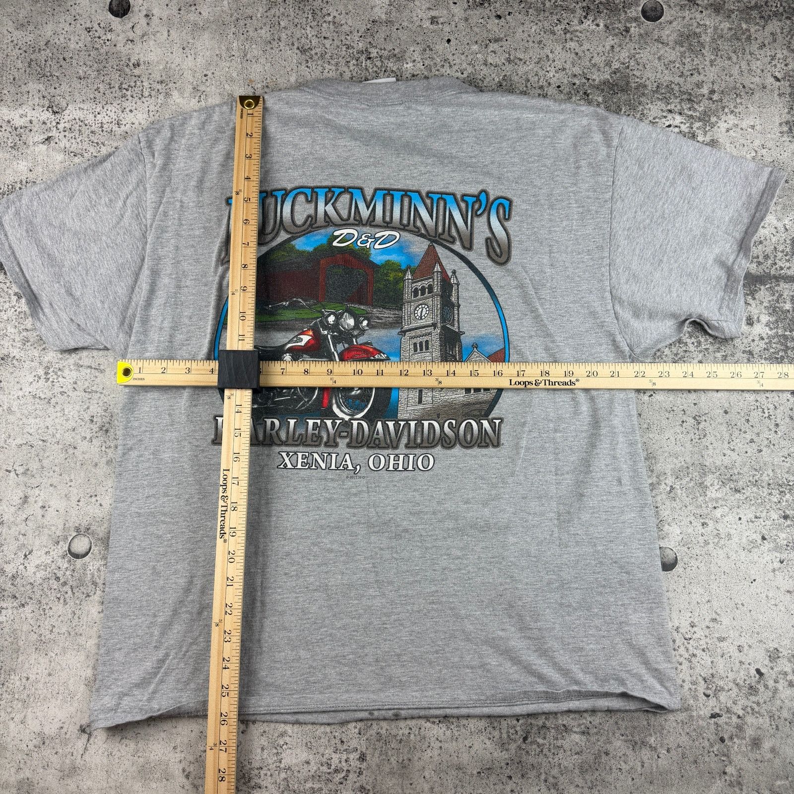 Harley Davidson Harley Davidson King of Motorcycles Xenia Ohio Size XL Size US XL / EU 56 / 4 - 8 Thumbnail