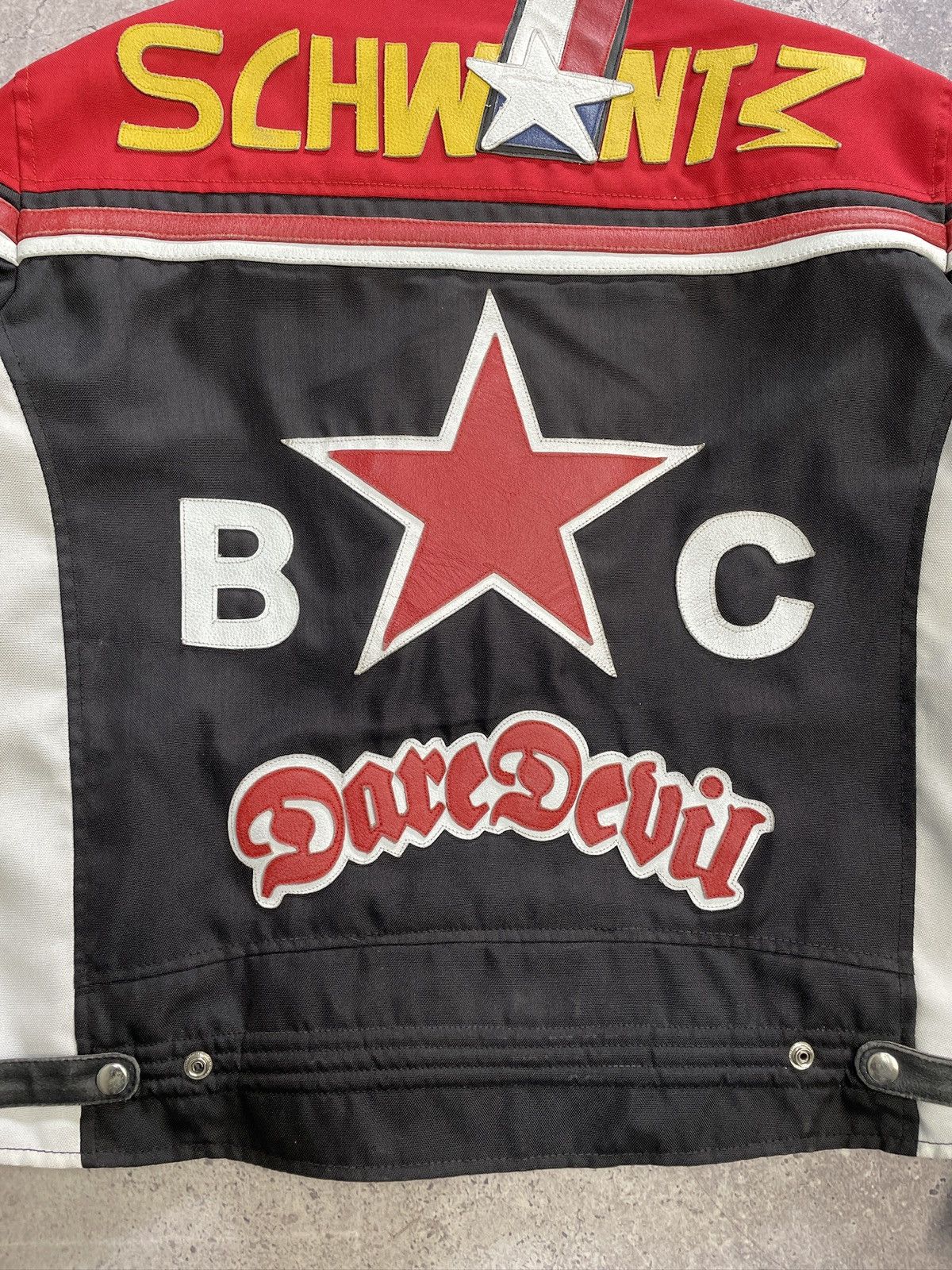 Other Harrison “Dark Devil” Racing Jacket — Nylon & Leather Hybrid Size US L / EU 52-54 / 3 - 19 Thumbnail