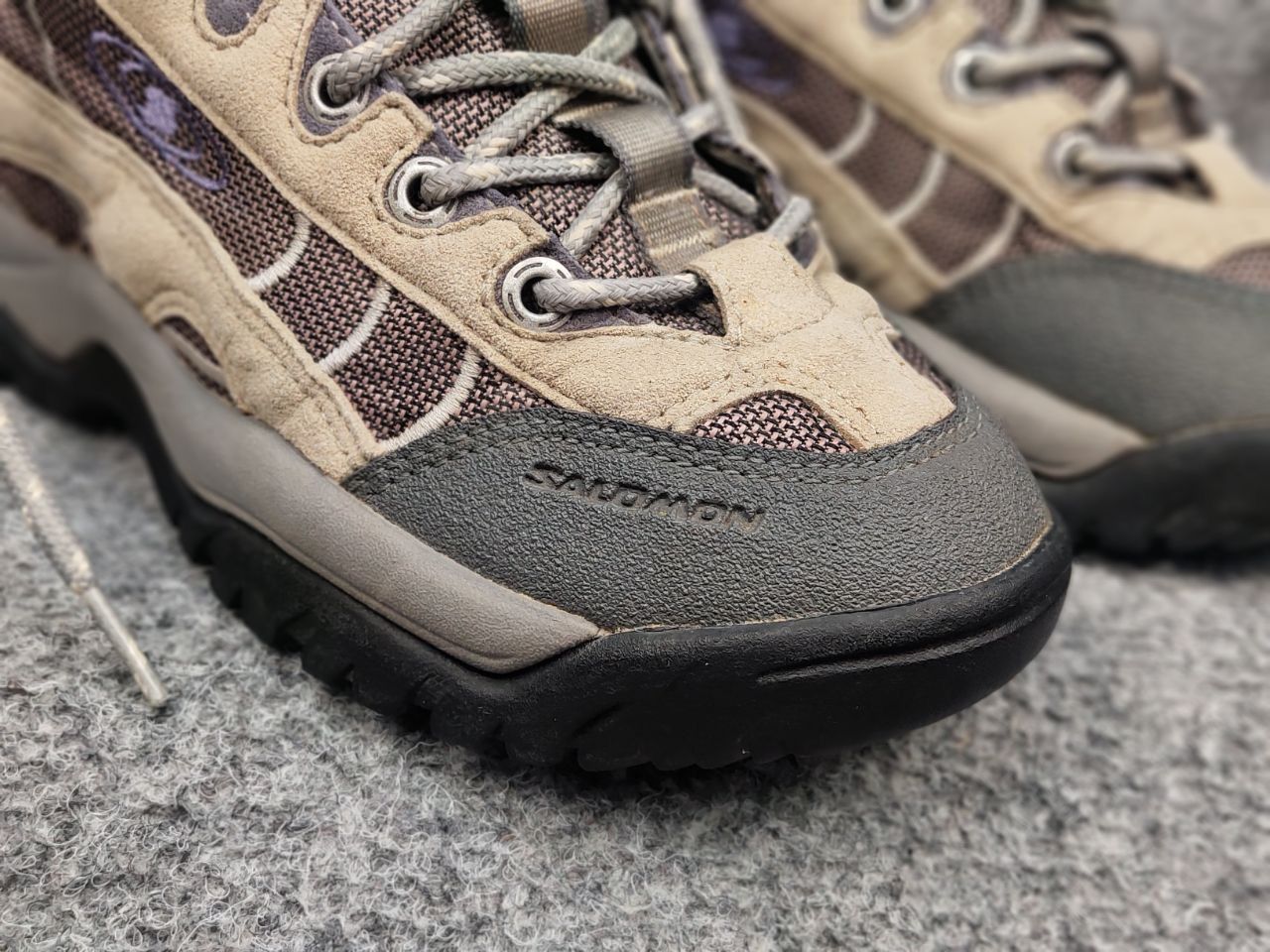 Salomon Vintage Salomon Contagrip sneakers Hiking Trail Shoes Oakley Size US 5.5 / IT 35.5 - 15 Thumbnail