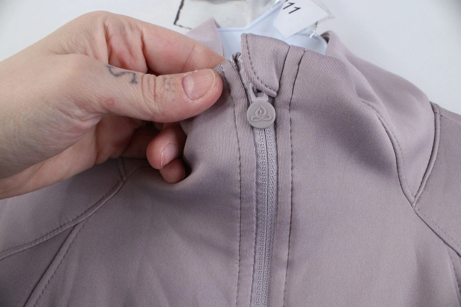 Vintage Apana Yoga Stretch Knit Running Jogging Gym Jacket Purple Size M / US 6-8 / IT 42-44 - 7 Thumbnail