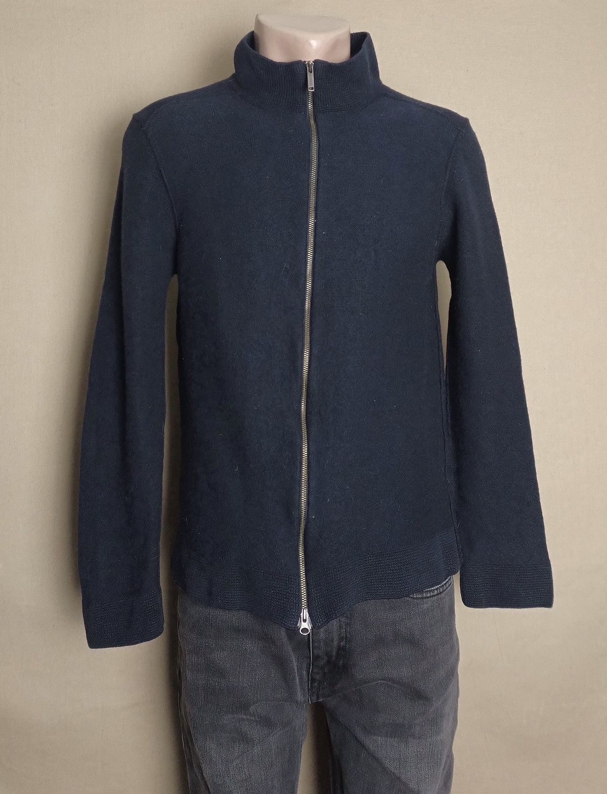 Designer Phil Petter Austria Wool Blend Zip Sweater Cardigan Size US M / EU 48-50 / 2 - 1 Thumbnail