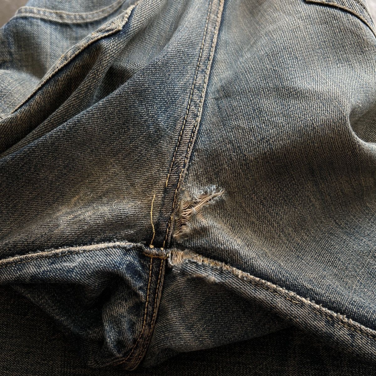 Denime Vintage Denime Authentic Leather Patch Slevedge DenimJeans Size US 30 / EU 46 - 12 Thumbnail