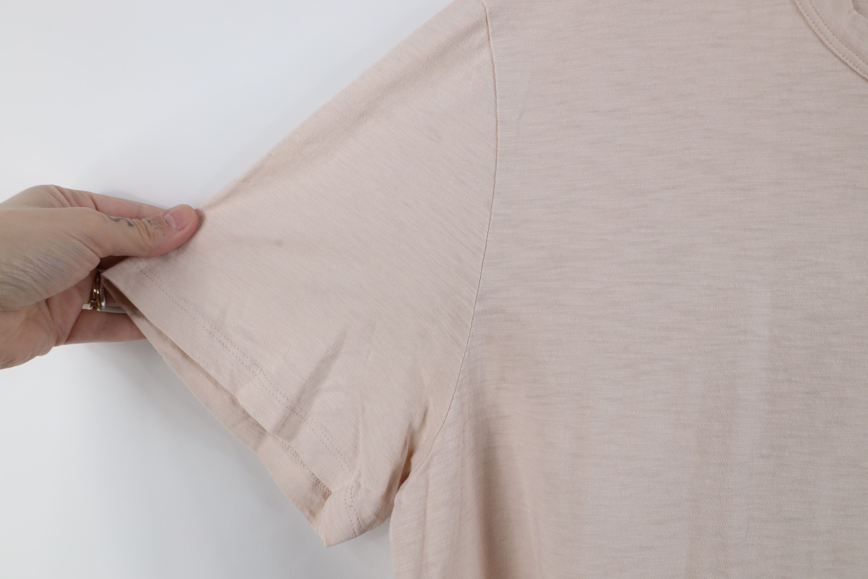 Theory Theory Tee Short Sleeve Jersey Knit T-Shirt Cosmos Pink Size US XL / EU 56 / 4 - 8 Thumbnail