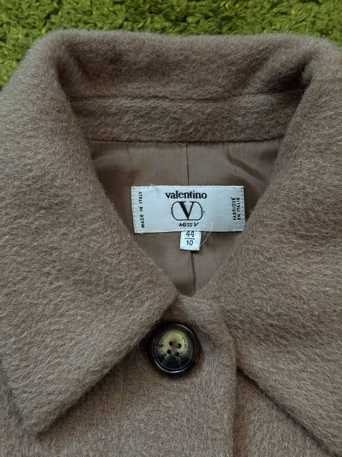 Valentino × Vintage Valentino 1990s vintage alpaca wool blend coat Size M / US 6-8 / IT 42-44 - 5 Thumbnail