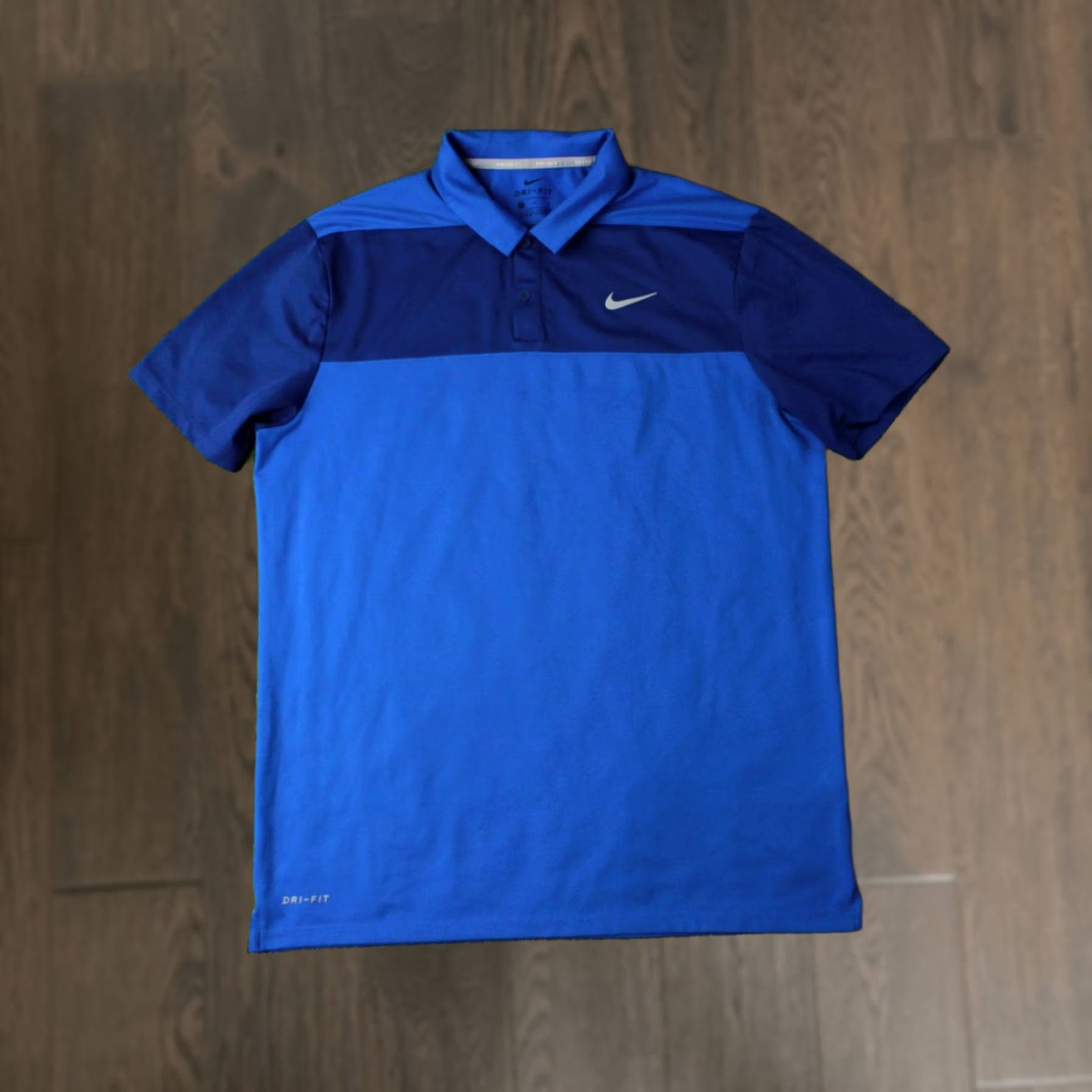 Nike Nike Dri-Fit Golf Polo Shirt M Men's Blue 2018 Jersey Polo Nike Golf Shirt Size US M / EU 48-50 / 2 - 1 Thumbnail