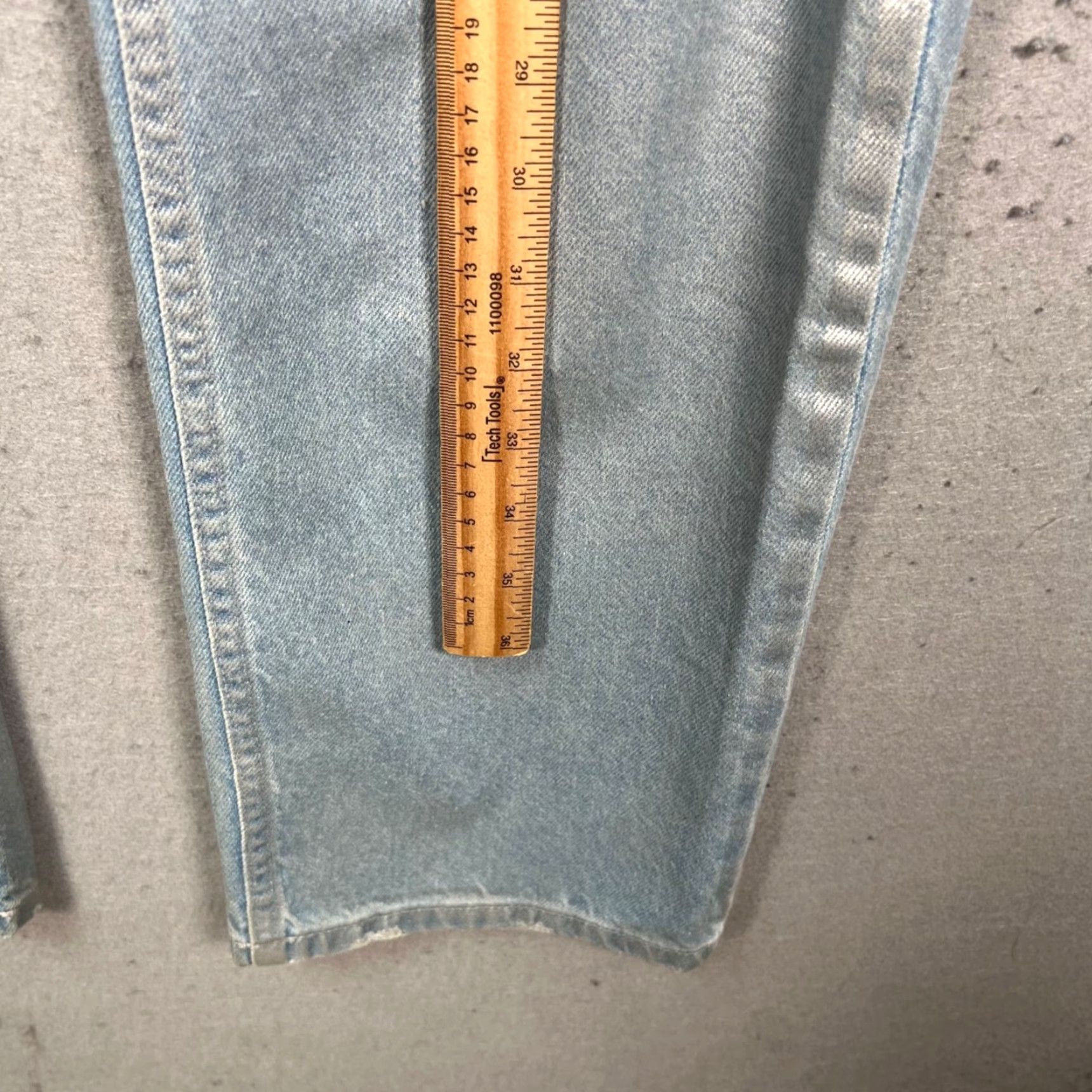 Vintage Pull&Bear Jeans Womens Size 4 Light Wash High-Waisted Straight Denim Size 27" / US 4 / IT 40 - 5 Thumbnail