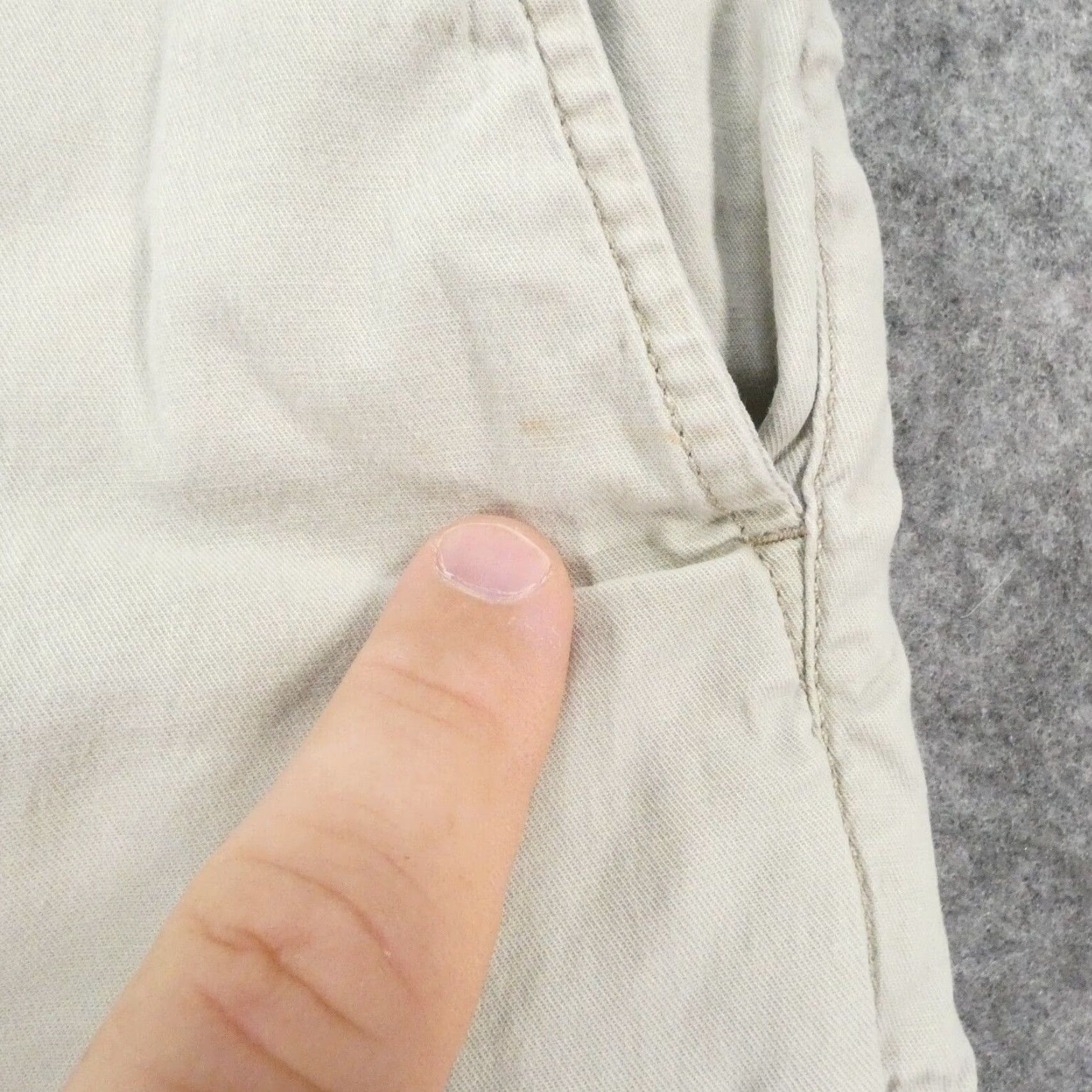 Faherty Faherty Shorts Mens 35 Chino Flat Front Beige Casual Preppy Size US 35 - 7 Thumbnail