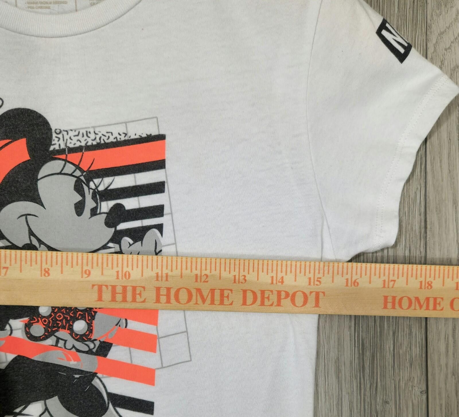 NEFF Neff Womens Minnie Minnie Mouse T-Shirt Tee Size M White #12 Size M / US 6-8 / IT 42-44 - 3 Thumbnail