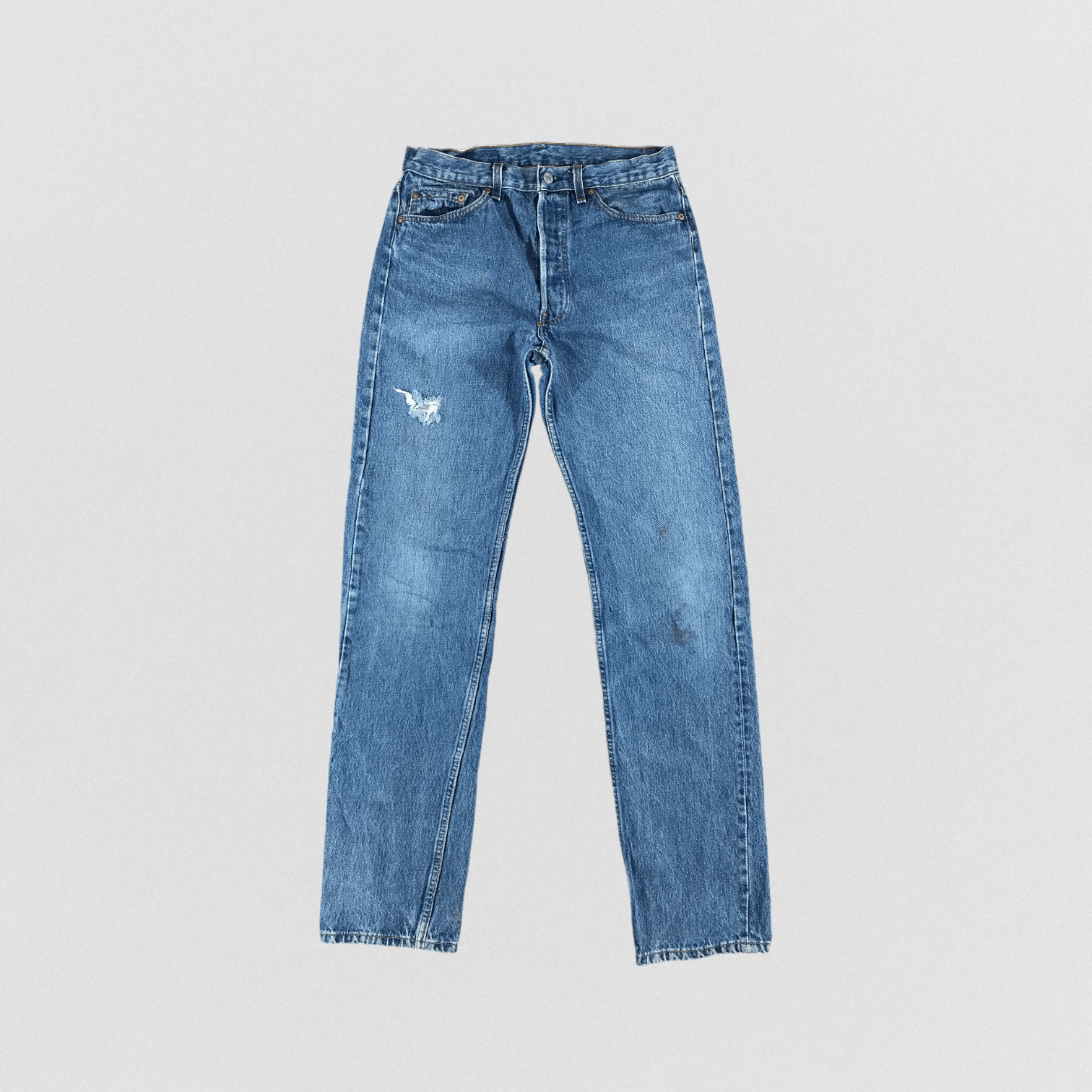 Levi's Vintage 90s Stone Wash Levis 501 Jeans-JM3168 Size US 31 - 1 Thumbnail