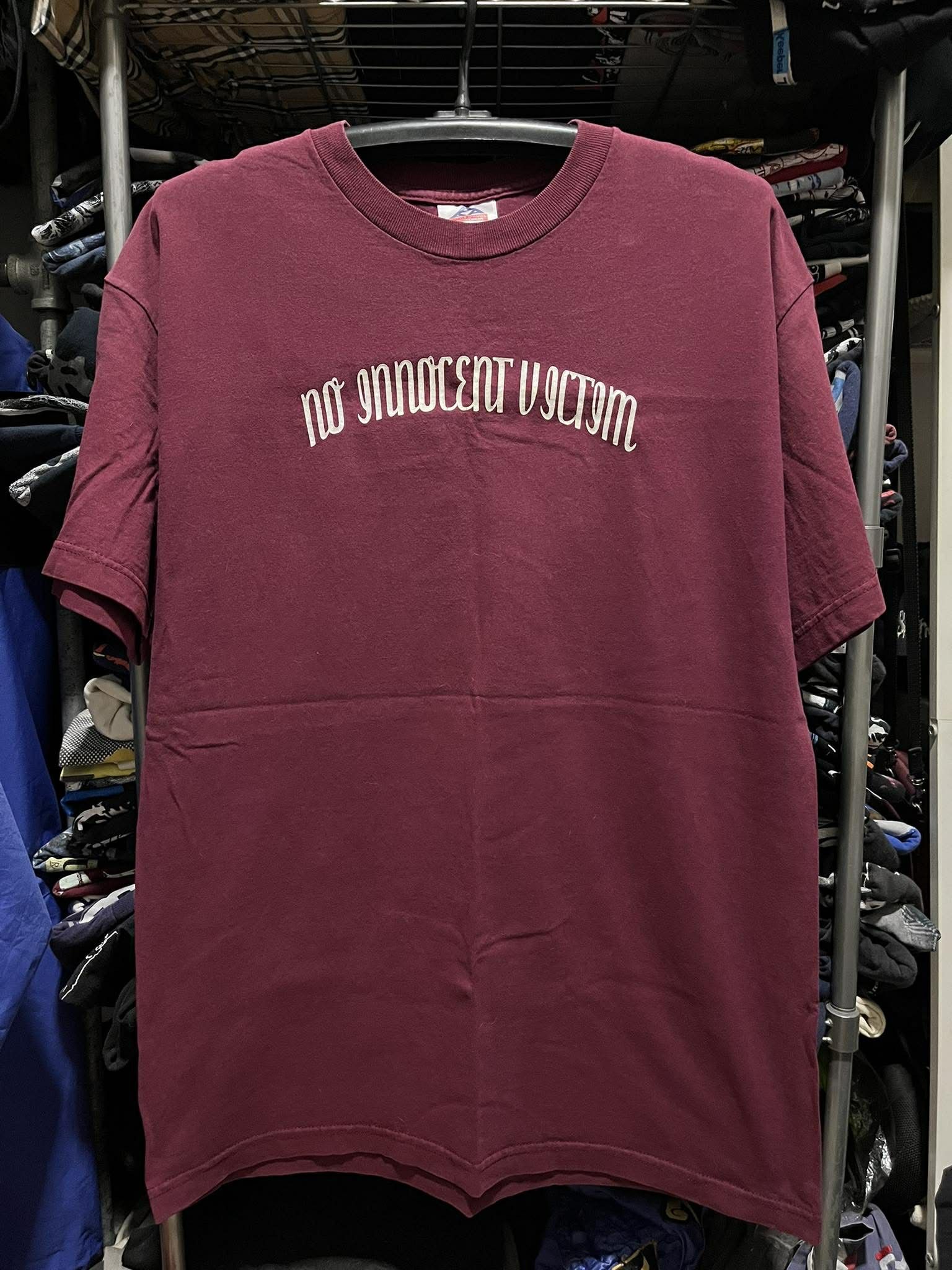 Band Tees No Innocent Victim Tipping The Scales Hardcore Punk Band Tee Size US L / EU 52-54 / 3 - 2 Thumbnail
