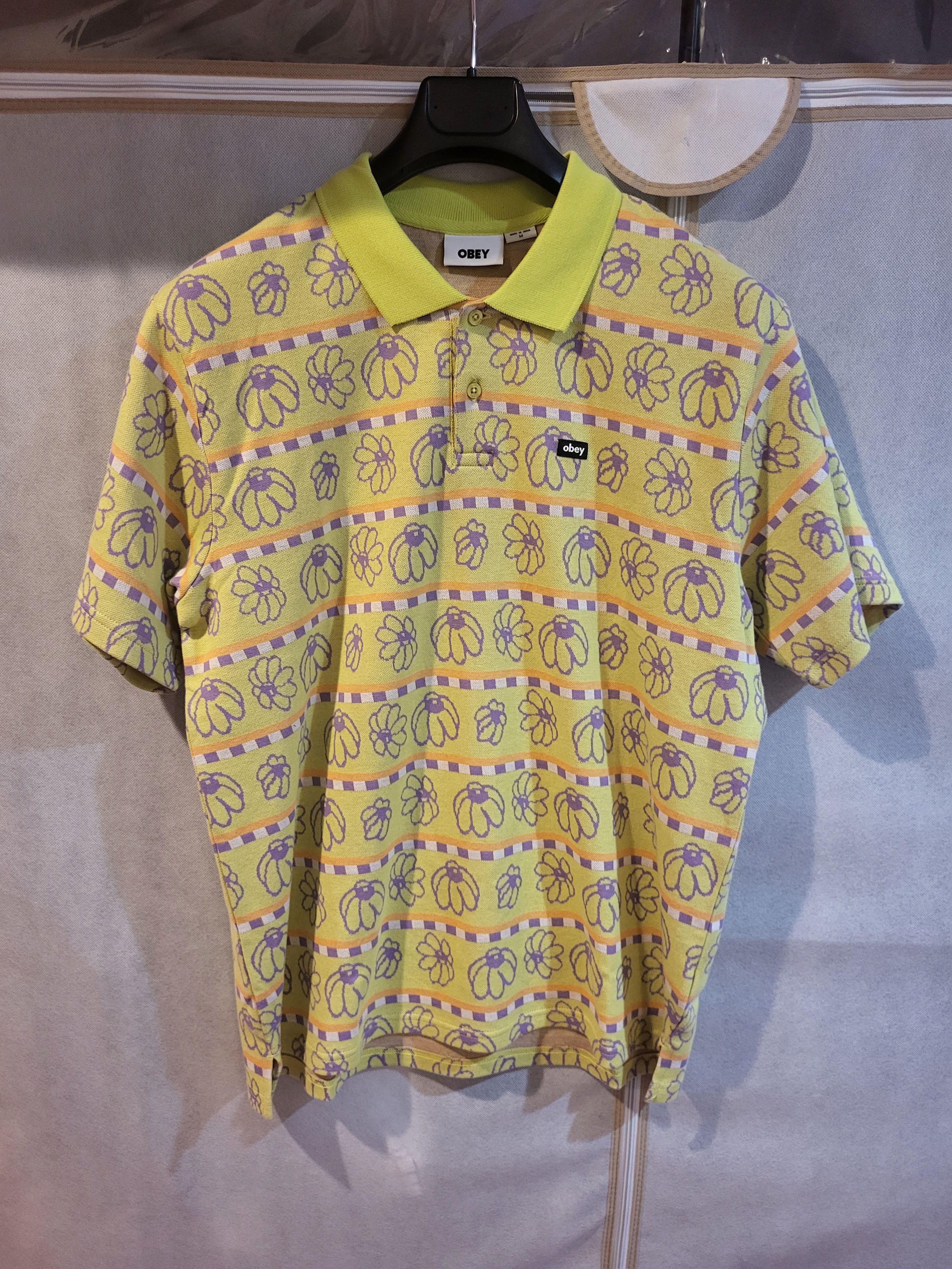 Obey Expand Jacquard Polo Size US L / EU 52-54 / 3 - 3 Thumbnail
