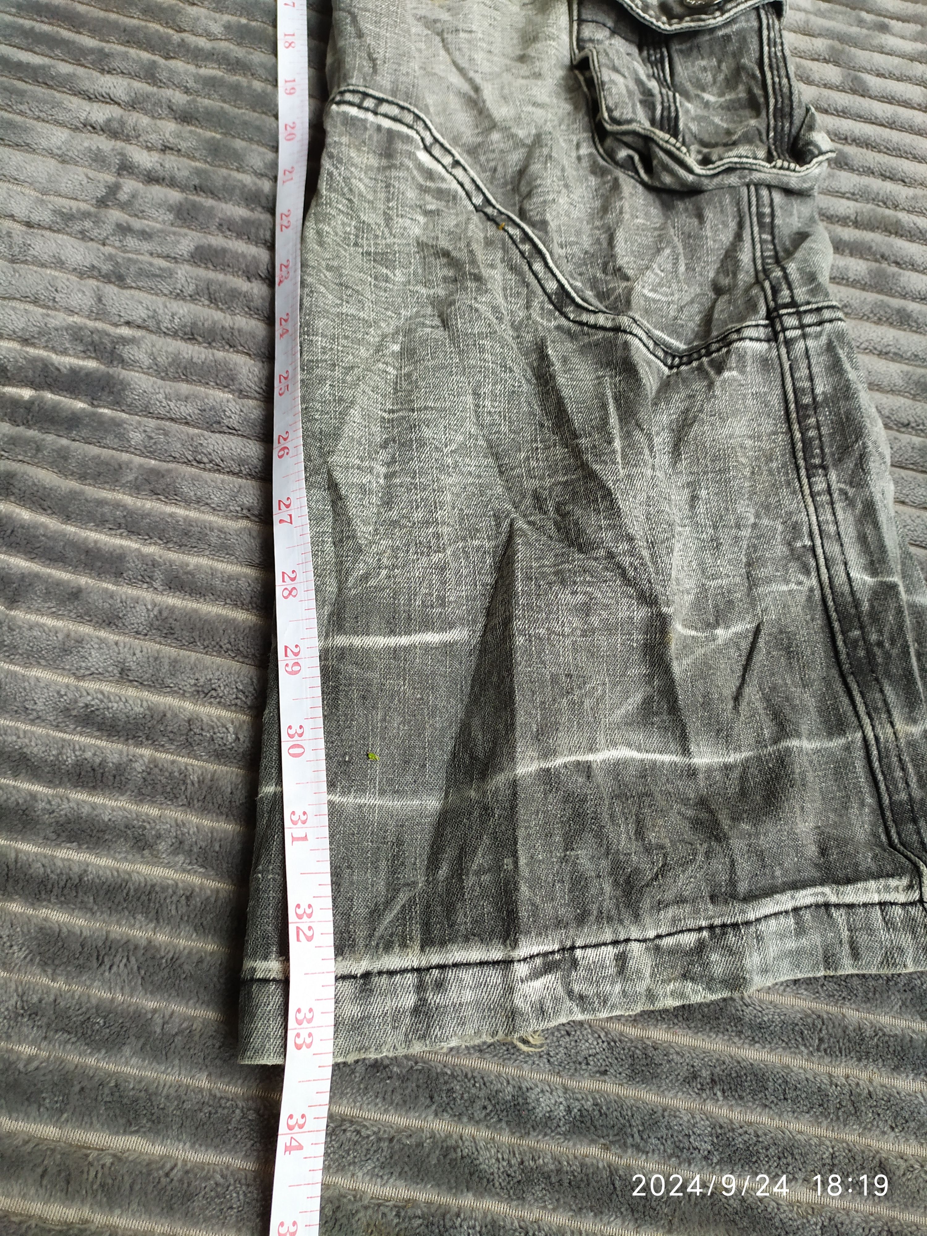 20471120 × If Six Was Nine × Japanese Brand Seditionaries Lowbox Flared Multipocket Denim Size US 31 - 13 Thumbnail