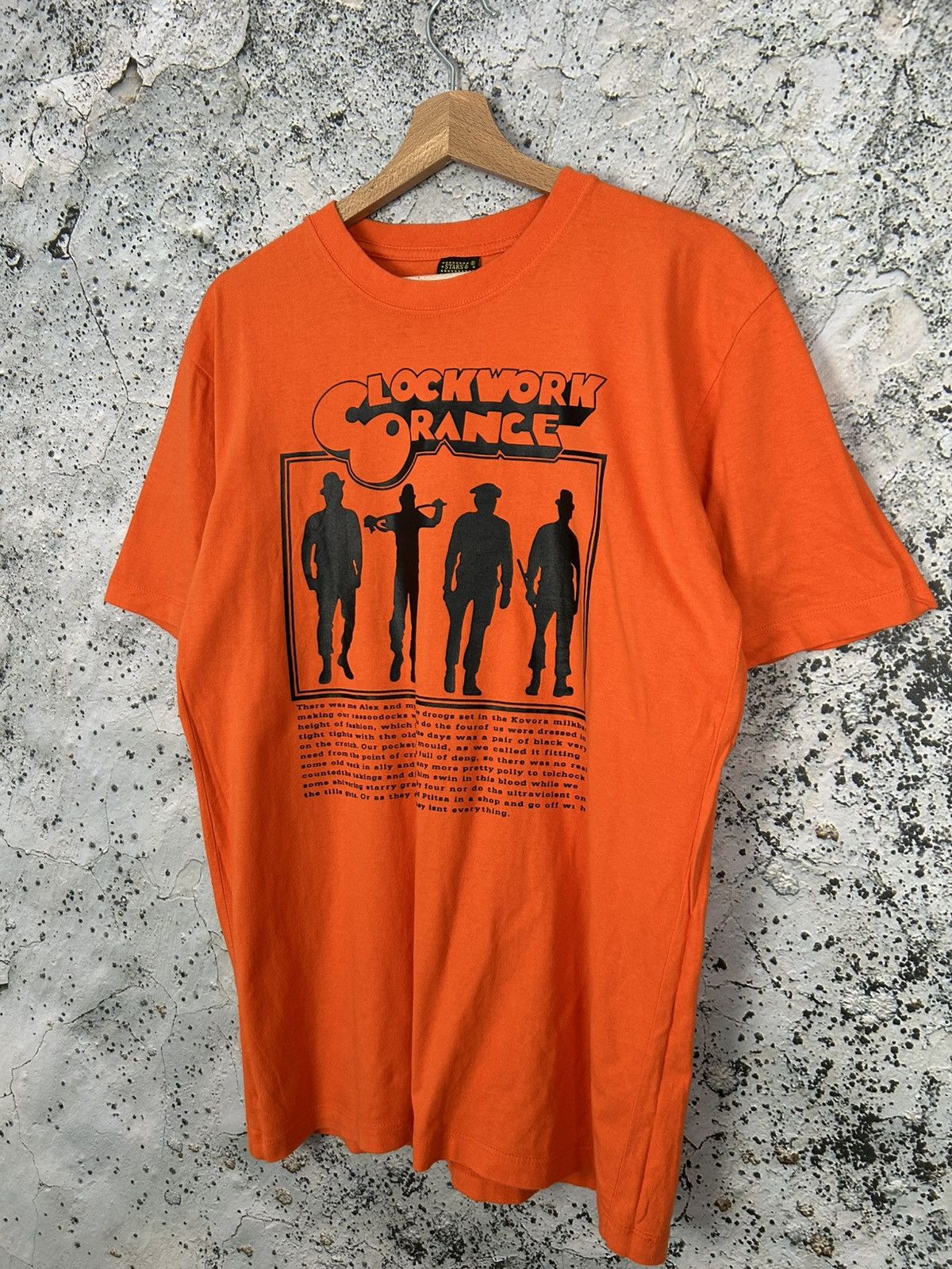 Vintage Vintage Clockwork Orange Movie Film Graphic Promo Tee 90s Size US L / EU 52-54 / 3 - 2 Thumbnail