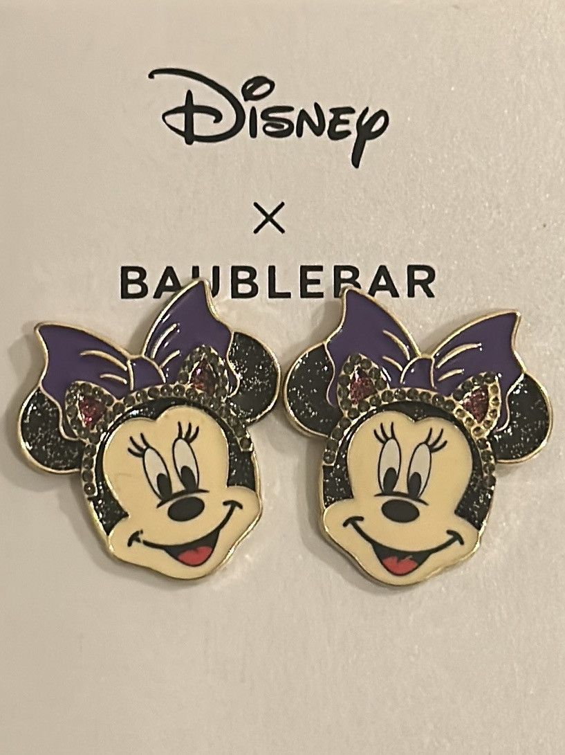Disney Baublebar x Disney Minnie Mouse Cat Costume Stud Earring Size ONE SIZE - 2 Thumbnail