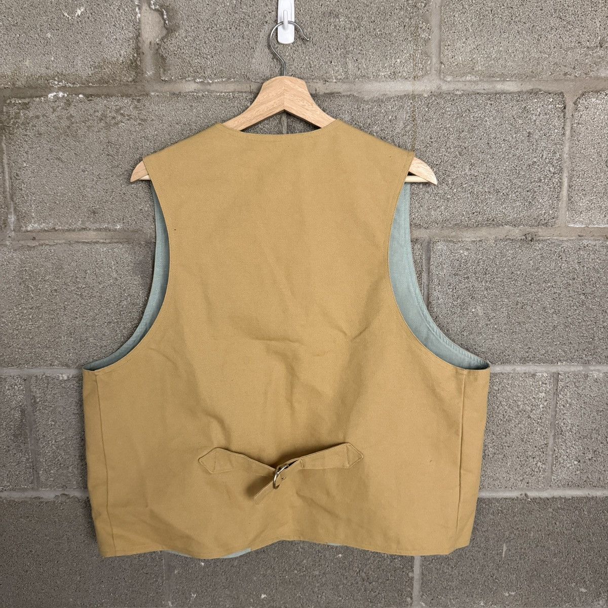 Other Vintage 90s Frontier Classic Western Cowboy Vest Tan Mens XL Size US XL / EU 56 / 4 - 2 Thumbnail