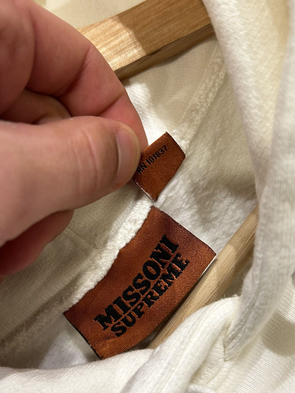 Missoni × Supreme Supreme X Missoni Hooded Sweatshirt Size US XXL / EU 58 / 5 - 6 Thumbnail