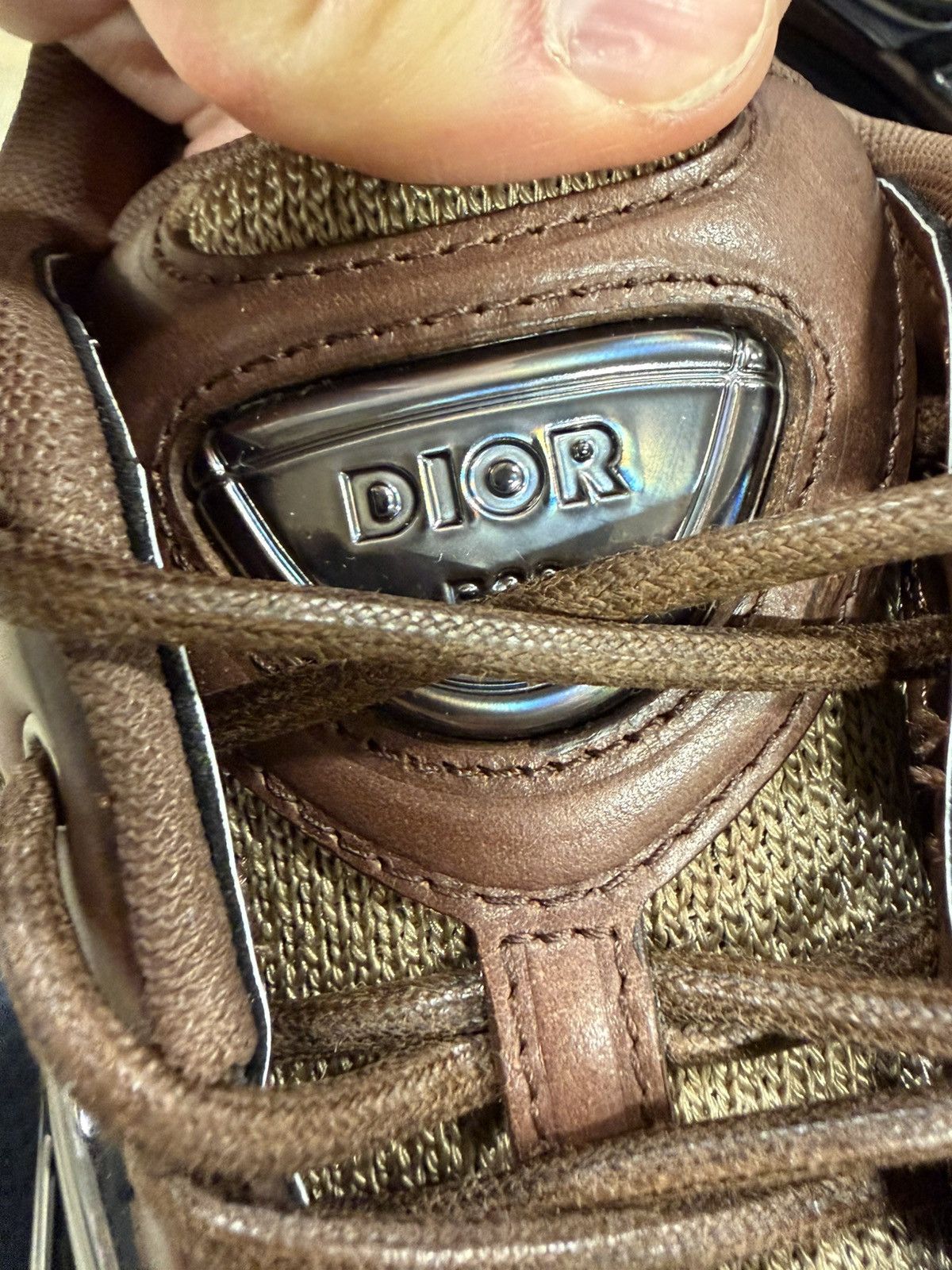 Dior Dior B30 Low Top Sneaker NEW 1300$ Size US 12 / EU 45 - 6 Thumbnail
