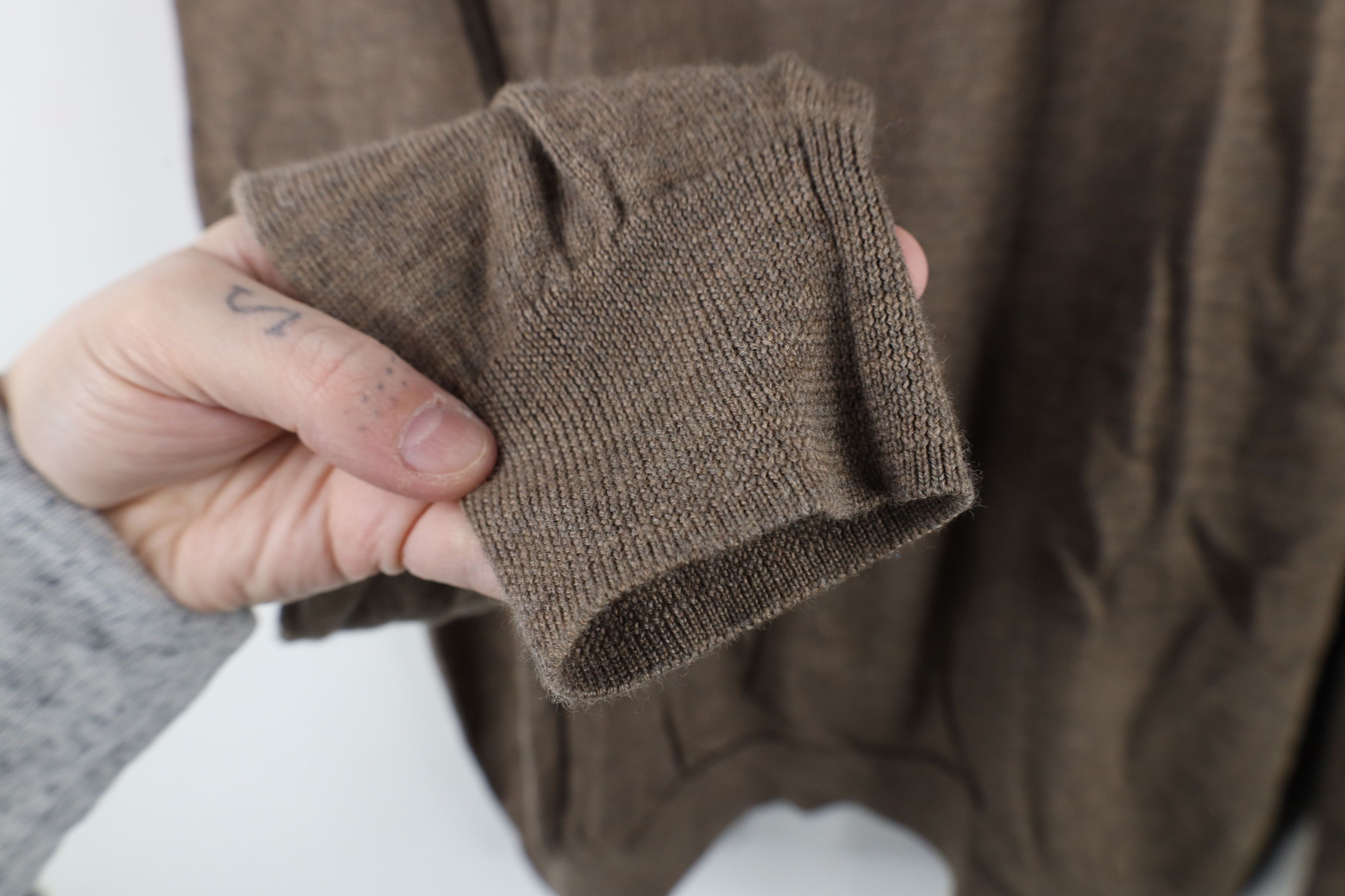 Vintage Vintage Y2K Nordstrom Fine Merino Wool Knit Half Zip Sweater Size US XXL / EU 58 / 5 - 6 Thumbnail