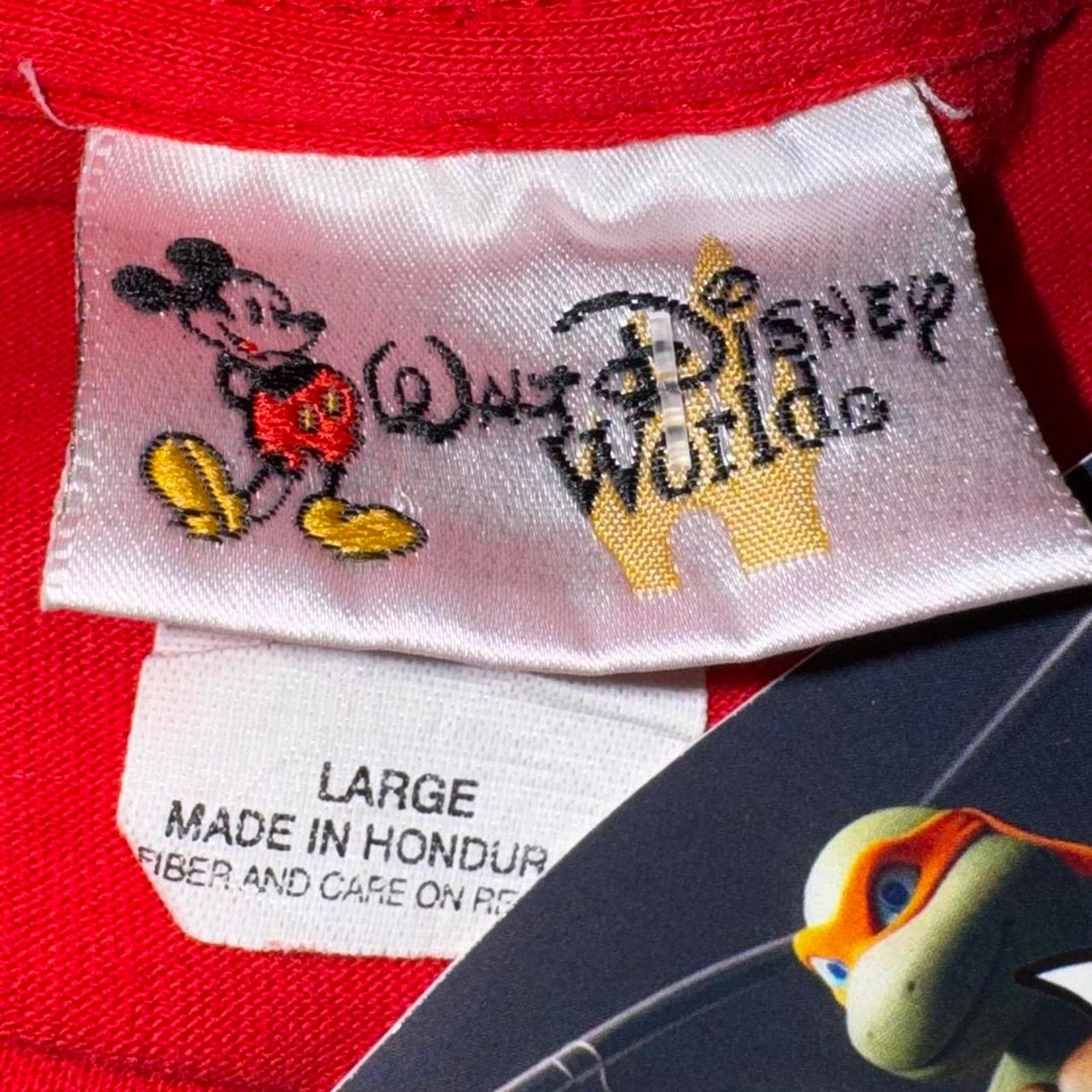Disney Vintage disney world mickey mouse 1990s t-shirt Size US L / EU 52-54 / 3 - 4 Thumbnail