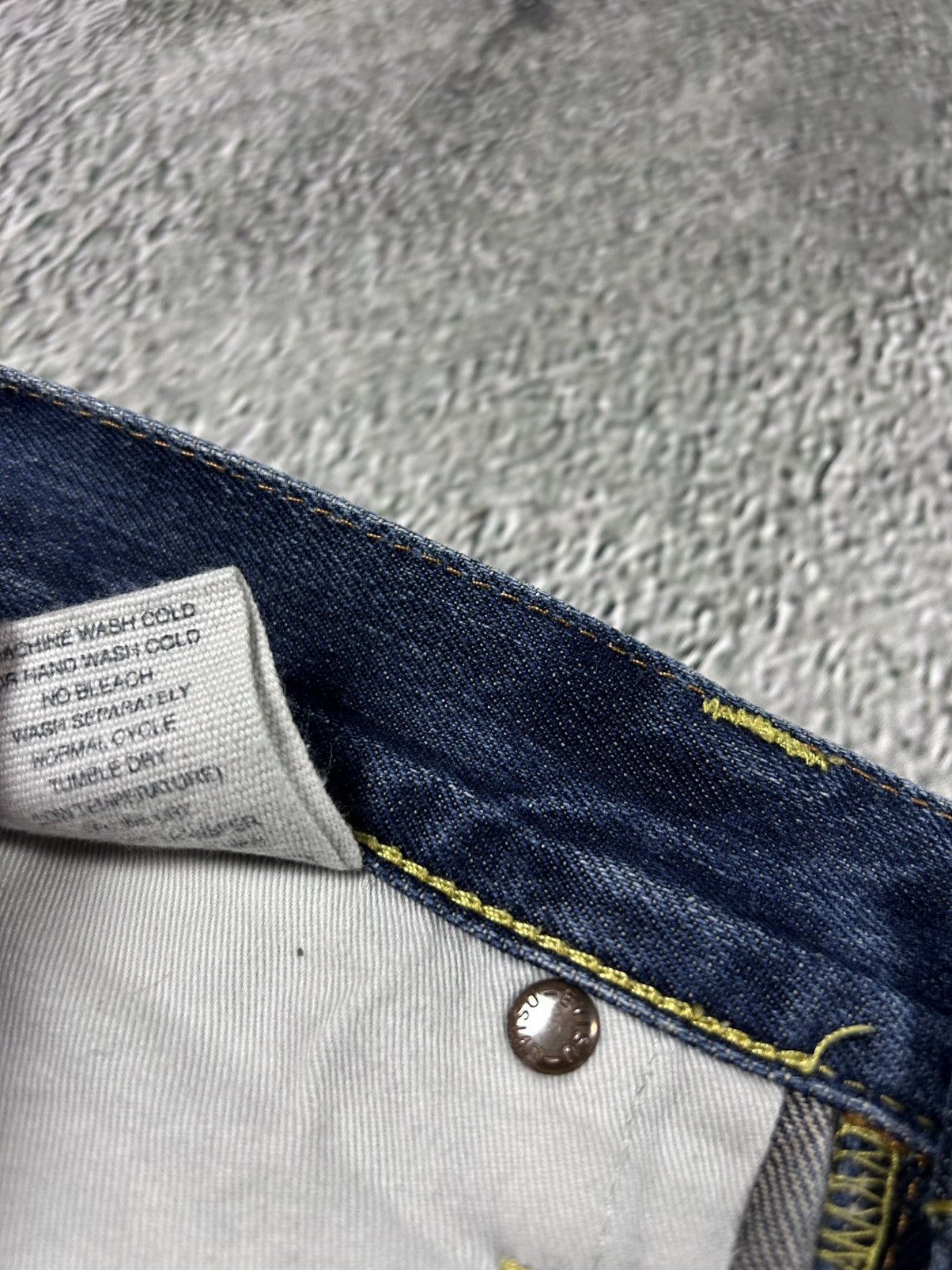 Evisu Evisu jeans daicock big logo red selvedge denim Size US 32 / EU 48 - 11 Thumbnail