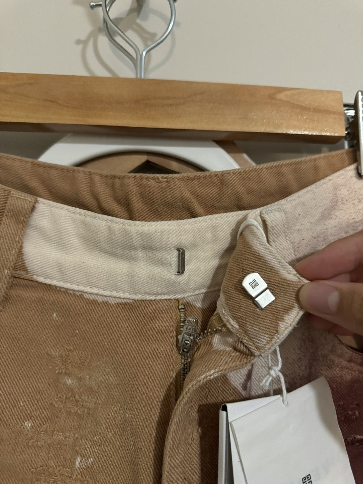 Givenchy Givenchy dyed boro shorts Size US 33 - 6 Thumbnail