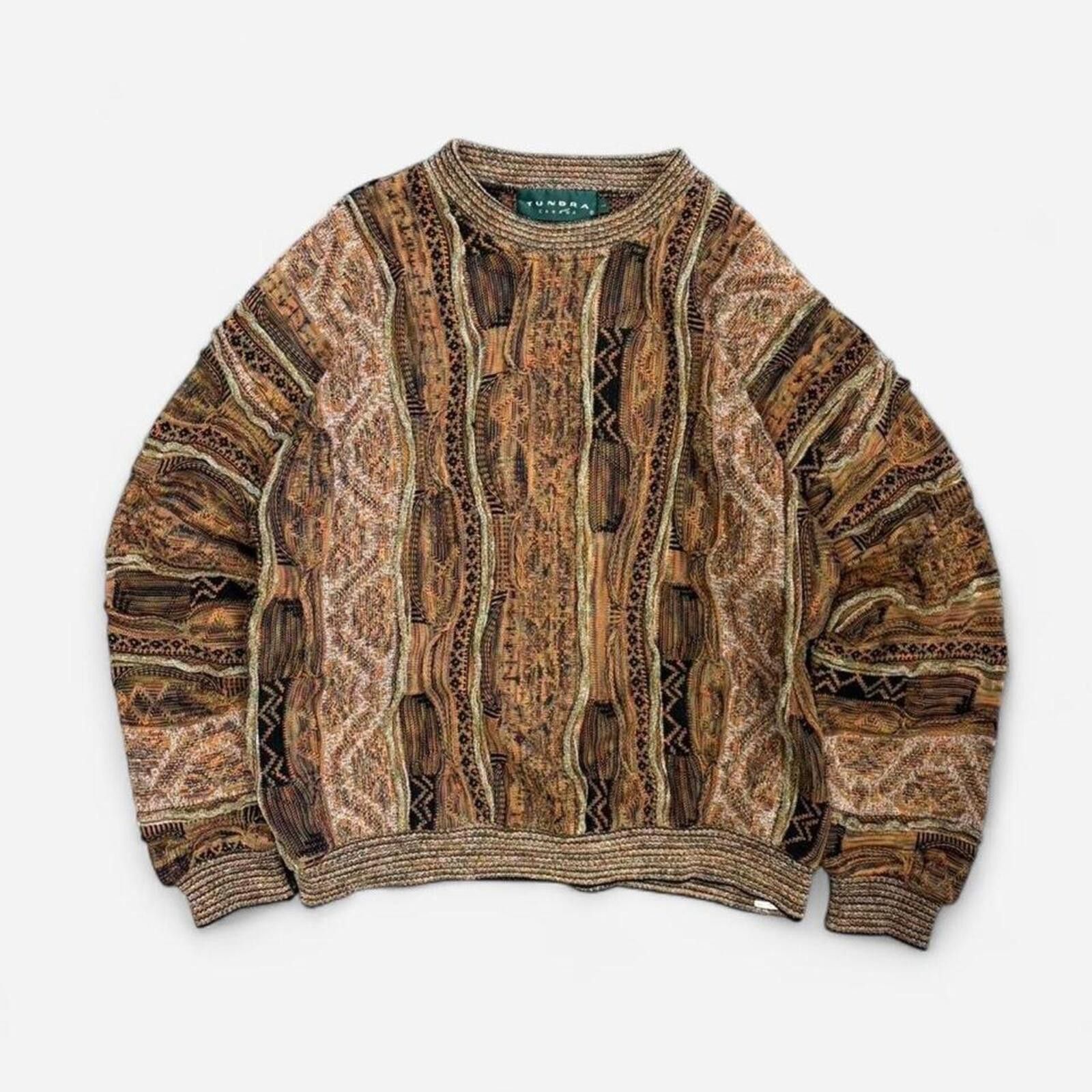 Coogi Vintage 90s Tundra Coogi Style Knit Size US L / EU 52-54 / 3 - 1 Thumbnail