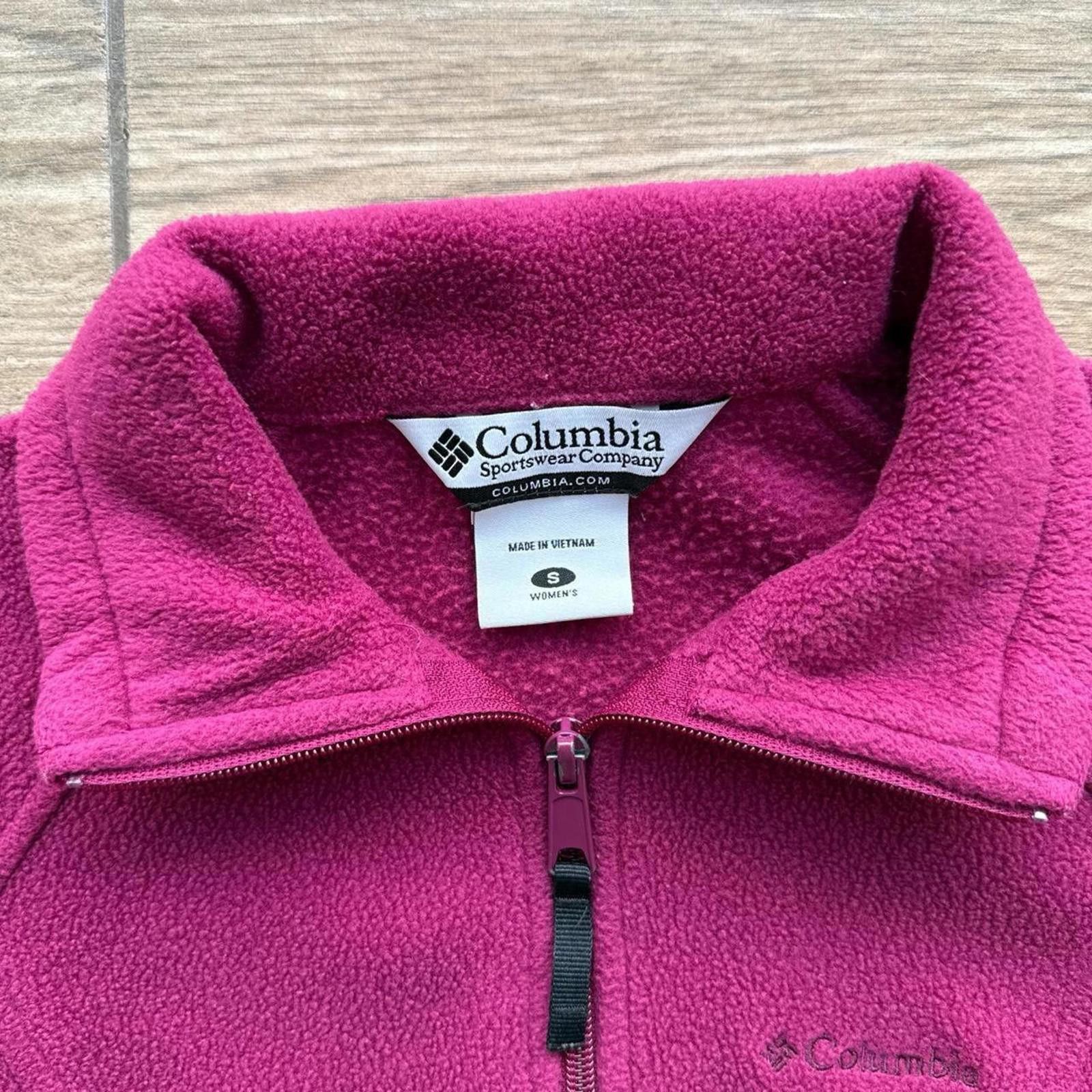 Columbia Y2K Columbia Pink Fleece Jacket Size S / US 4 / IT 40 - 6 Thumbnail