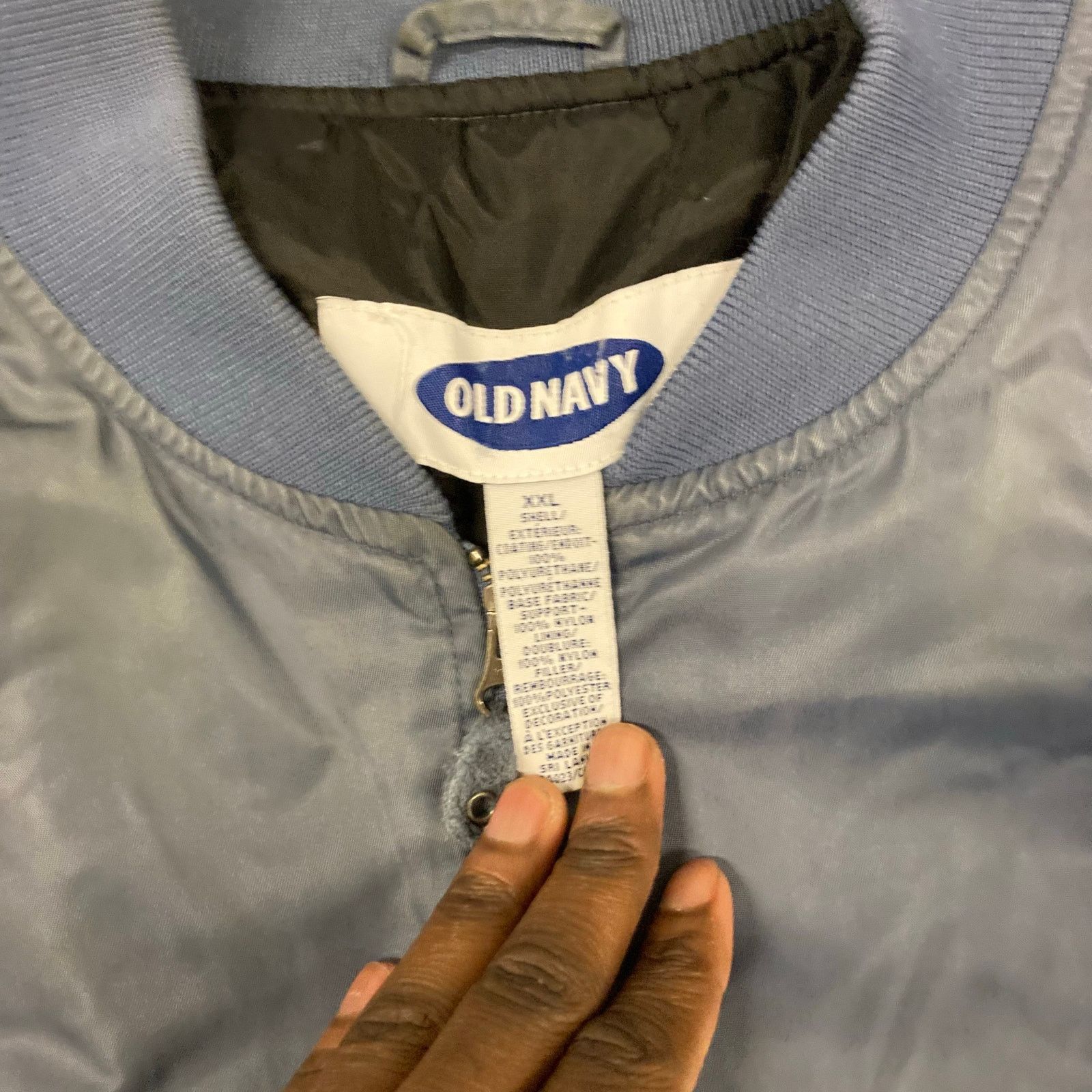 Vintage vintage old navy military bomber jacket Size US XXL / EU 58 / 5 - 5 Thumbnail