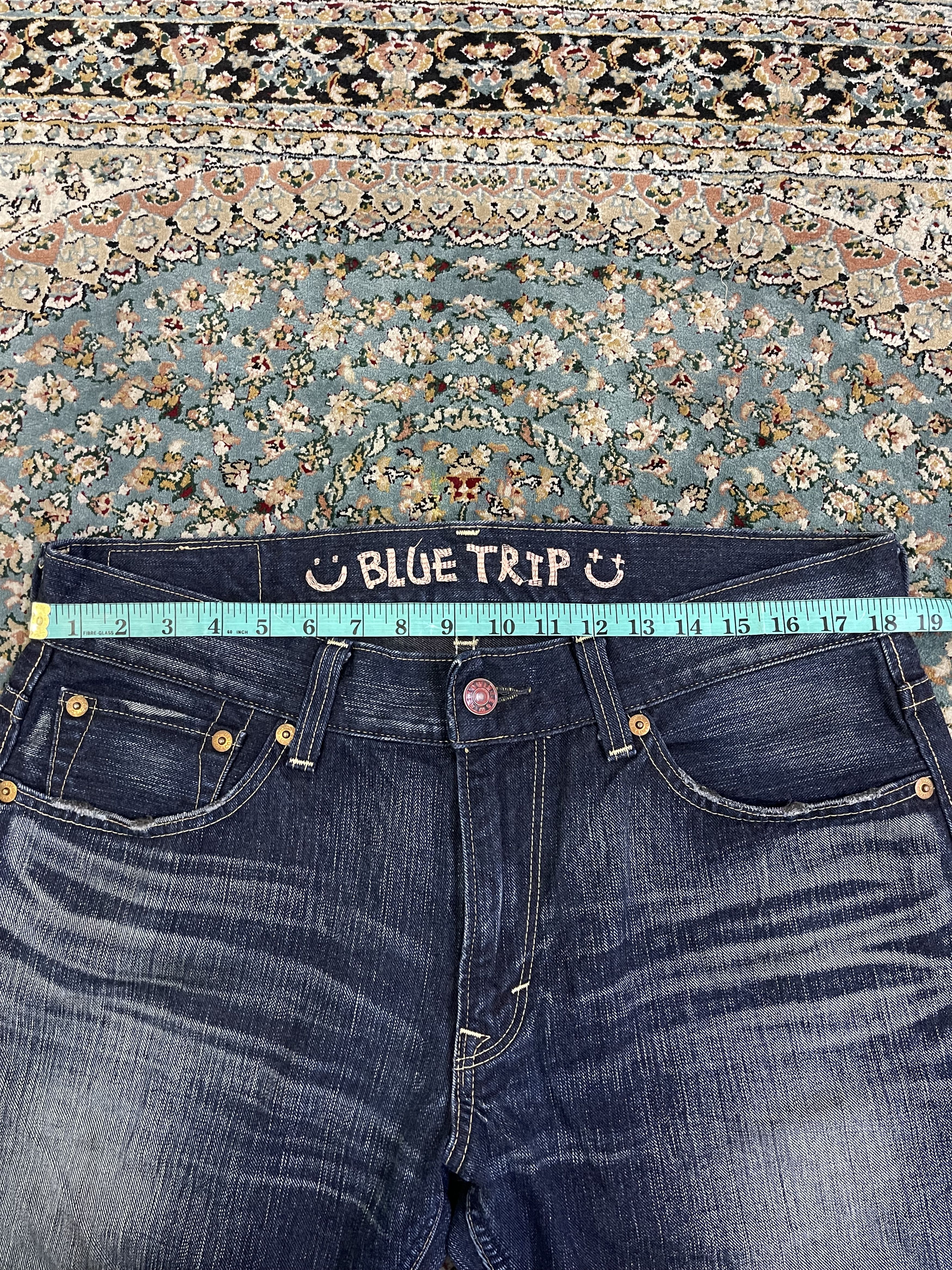 Edwin Edwin Blue Trip Slim Straight Denim Jeans Size US 36 / EU 52 - 7 Thumbnail