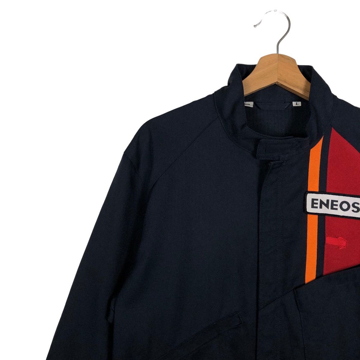 Japanese Brand 🔥90’s Racing Sports Eneos Overall Big Logo Work Size US 38 / EU 54 - 5 Thumbnail
