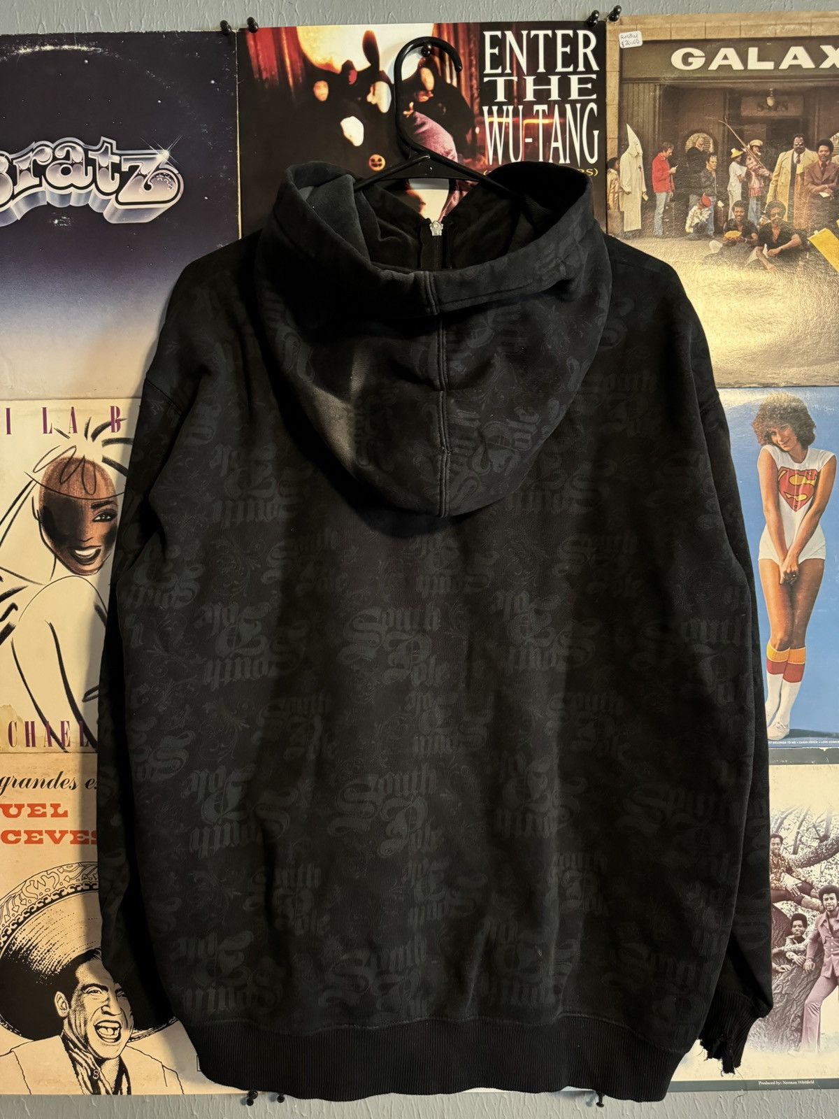 Southpole × Vintage Y2K South Pole AOP Zip up Size US L / EU 52-54 / 3 - 4 Thumbnail