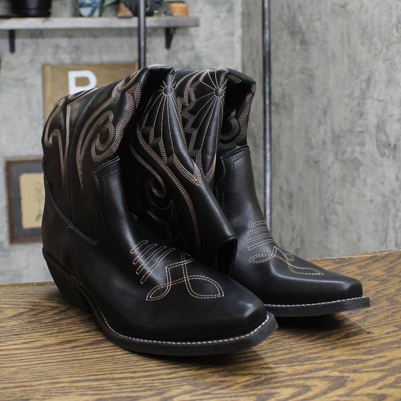 Designer Wild Fable Dress Boots with Memory Foam Insole Black 12 Size US 12 / IT 42 - 2 Thumbnail