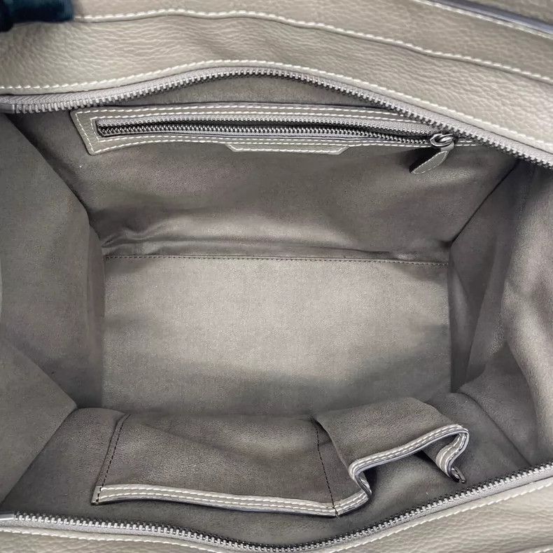 Celine Celine Litchi Leather Smile Tote Bag Size ONE SIZE - 9 Thumbnail