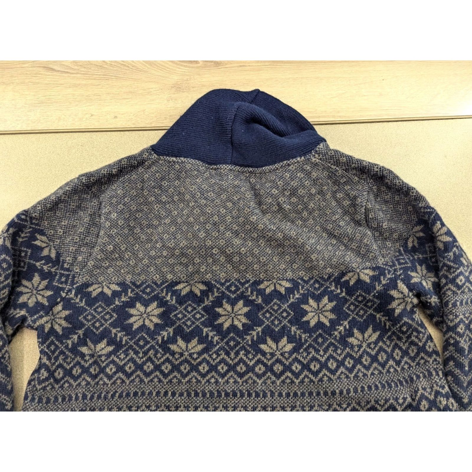 Barbour Barbour Sweater Mens XL Fair Isle Knitted Wool Turtleneck Pullover Size US XL / EU 56 / 4 - 3 Thumbnail