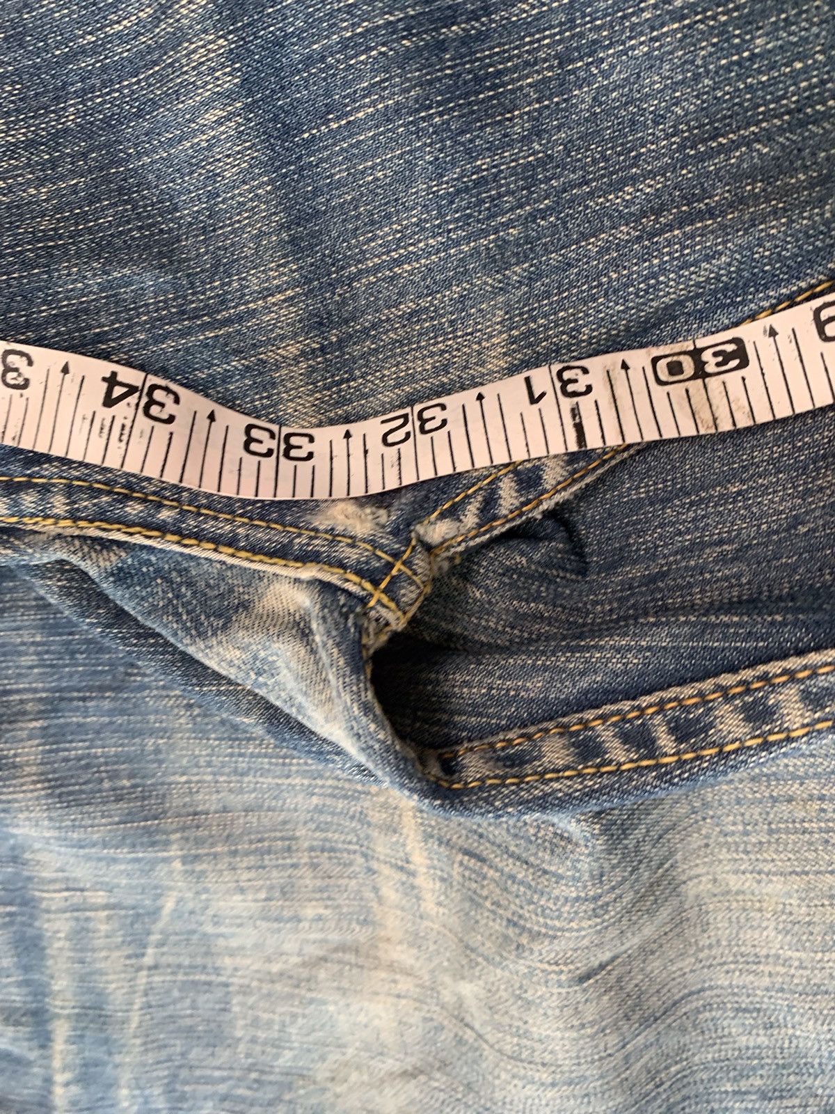 Levi's Vintage Levi’s buckle belt jeans denim Size US 38 / EU 54 - 11 Thumbnail