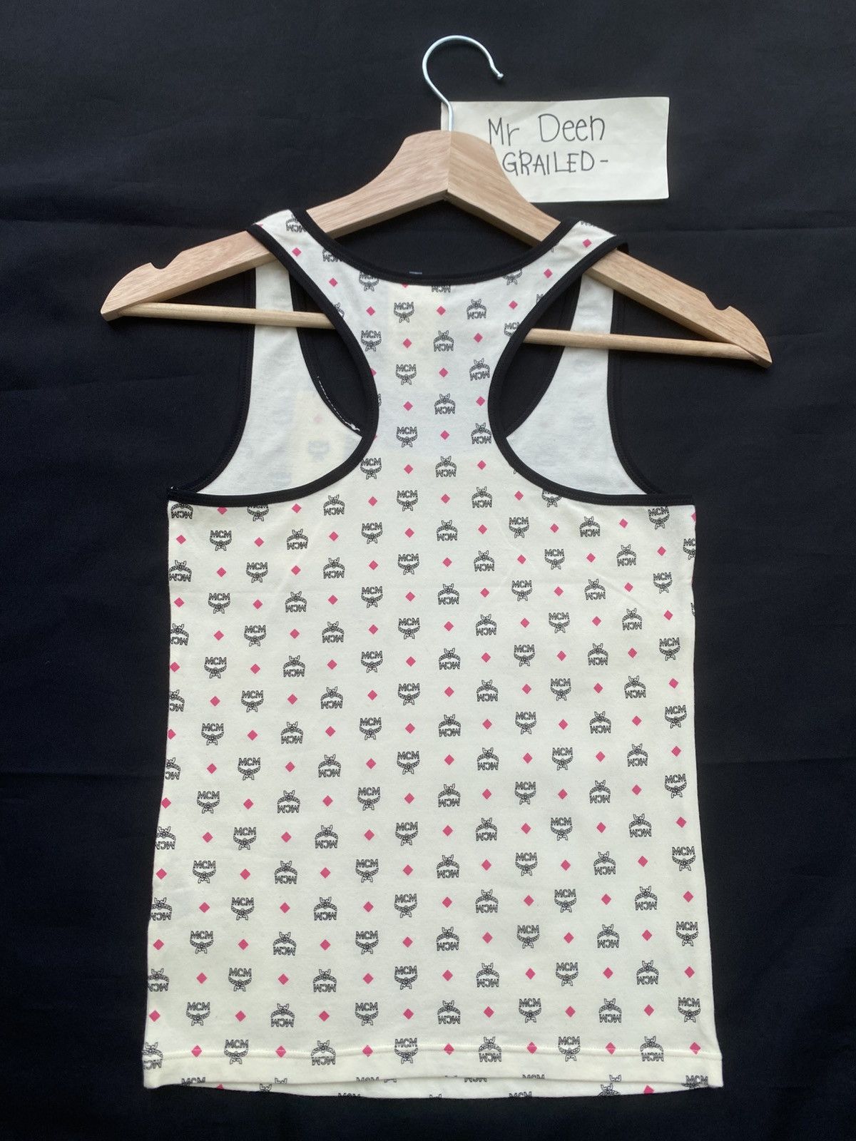 MCM Rare MCM Logos Sleeveless Top Size M / US 6-8 / IT 42-44 - 11 Thumbnail